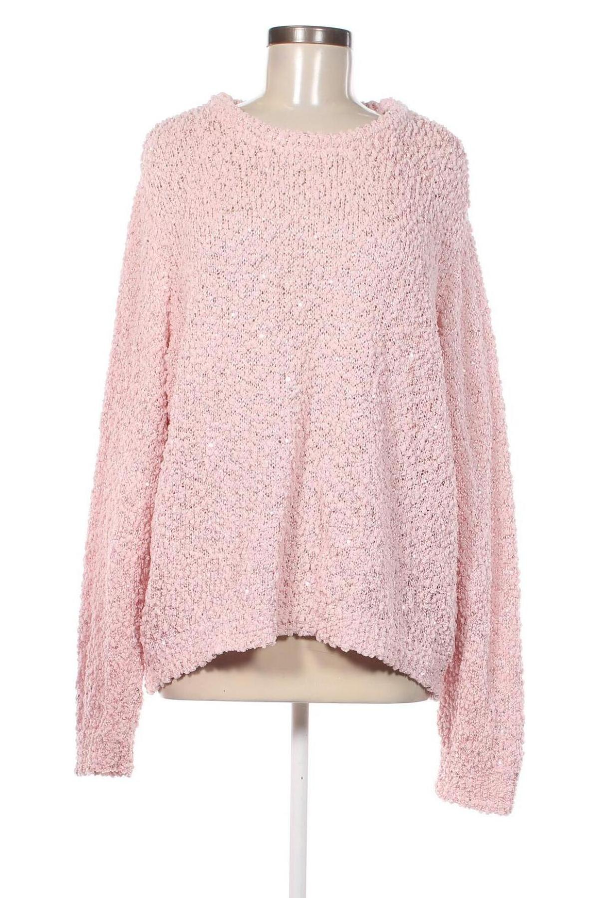 Γυναικείο πουλόβερ Janina, Μέγεθος XXL, Χρώμα Ρόζ , Τιμή 9,87 €