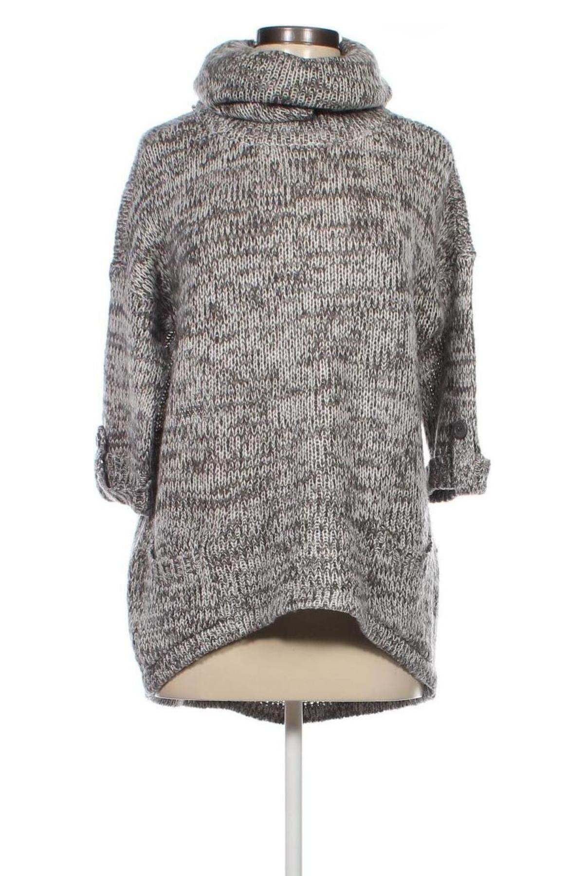 Дамски пуловер Janina, Размер M, Цвят Сив, Цена 13,34 лв.