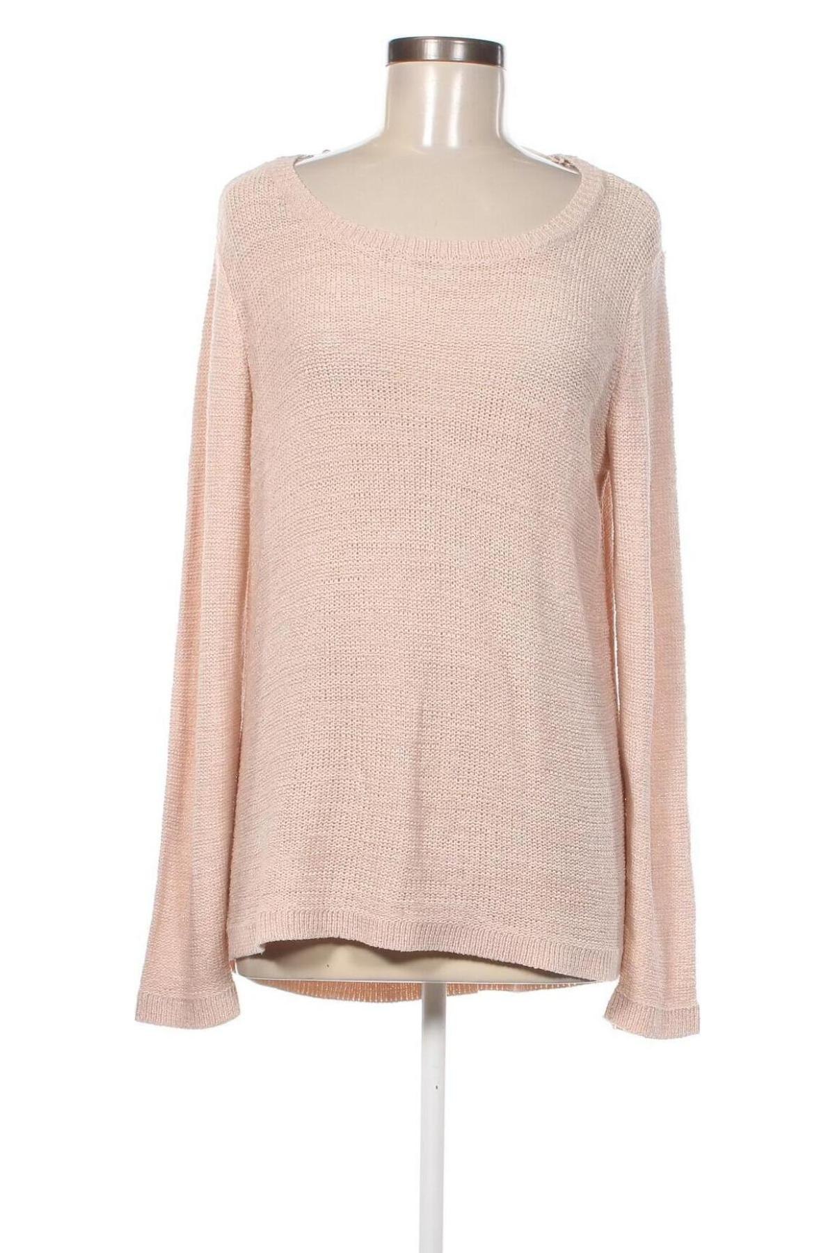 Damenpullover Jean Pascale, Größe M, Farbe Beige, Preis 8,68 €