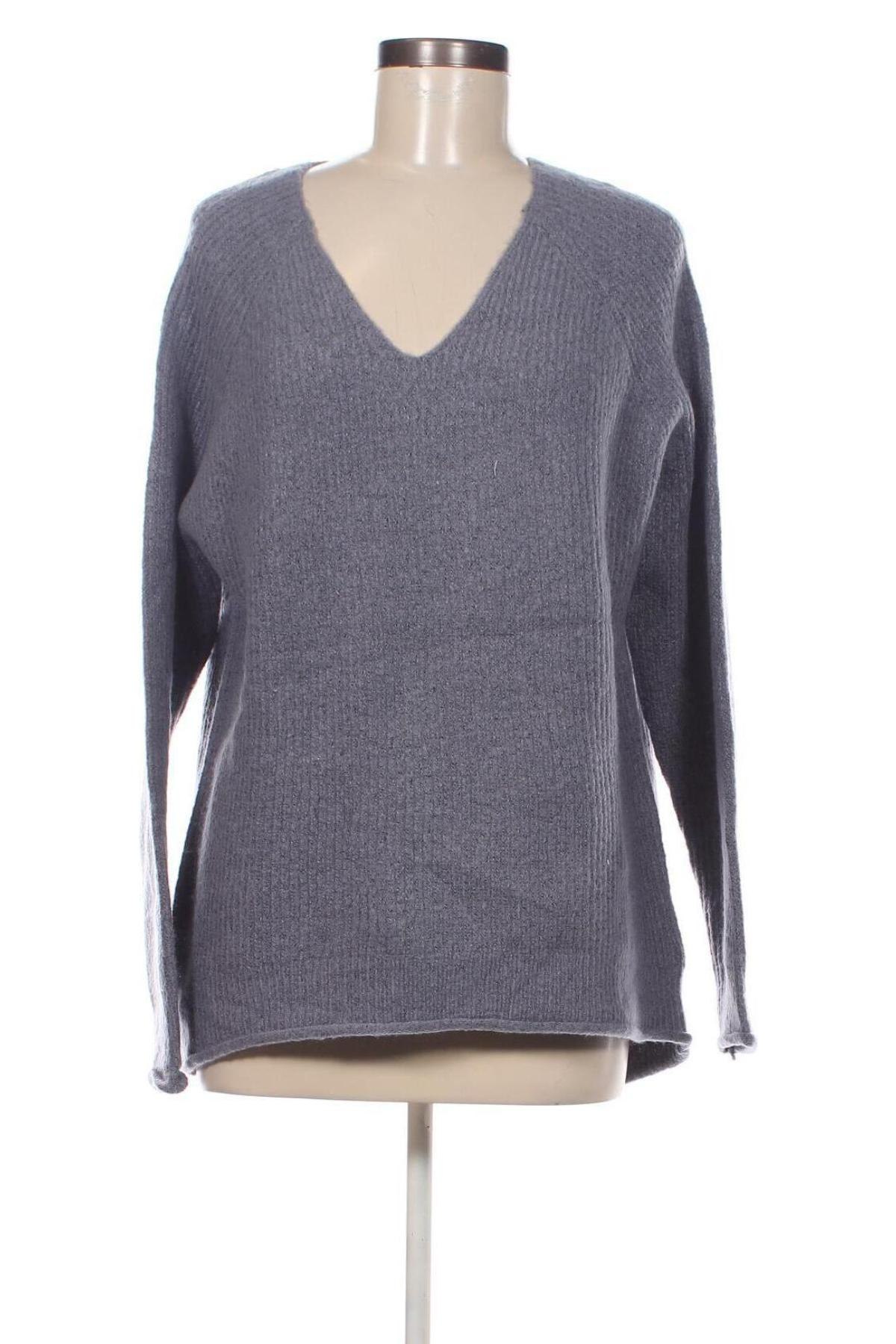Дамски пуловер Jean Pascale, Размер M, Цвят Син, Цена 22,54 лв.