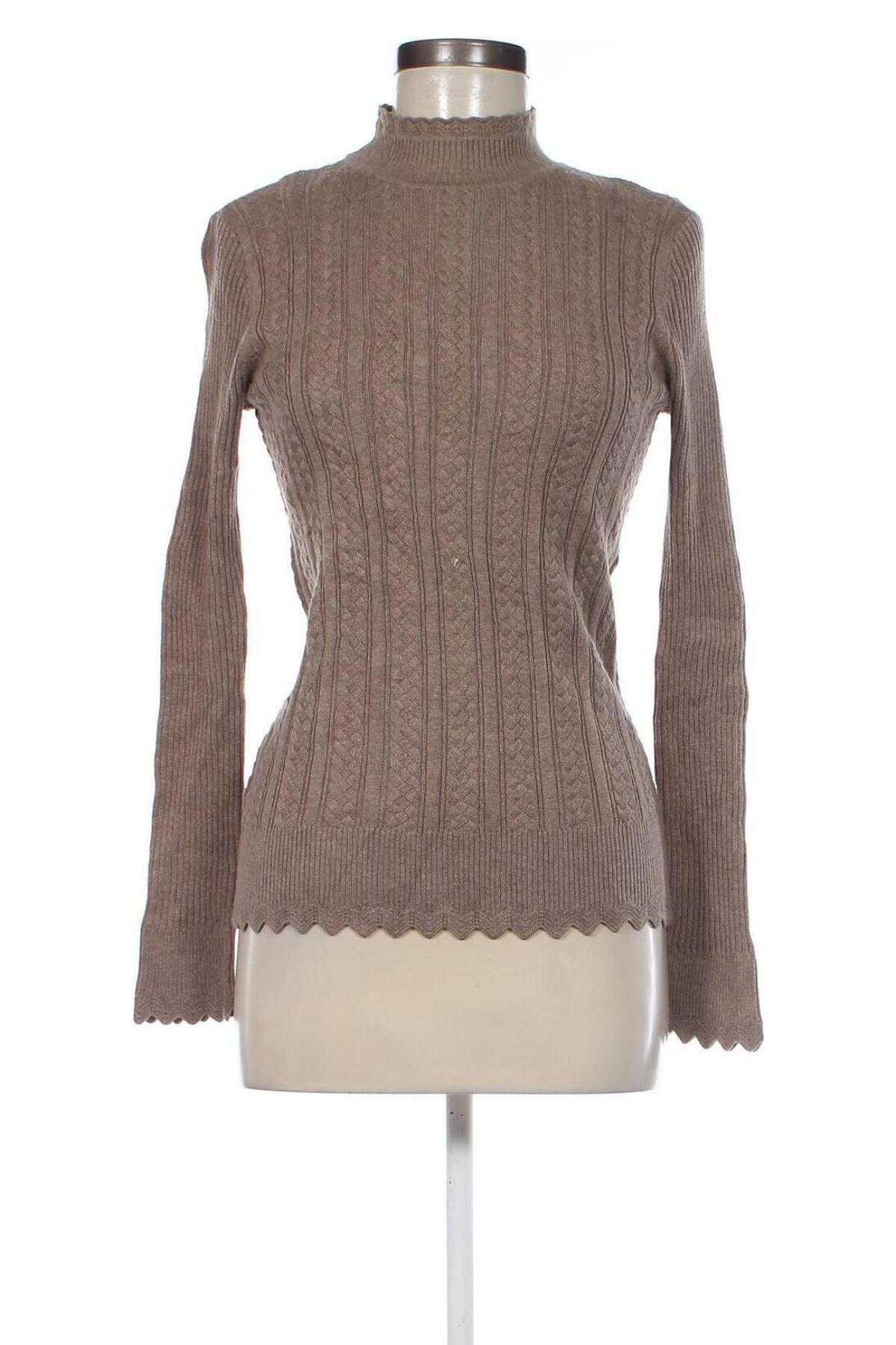 Дамски пуловер Jeanne Pierre, Размер S, Цвят Бежов, Цена 21,16 лв.
