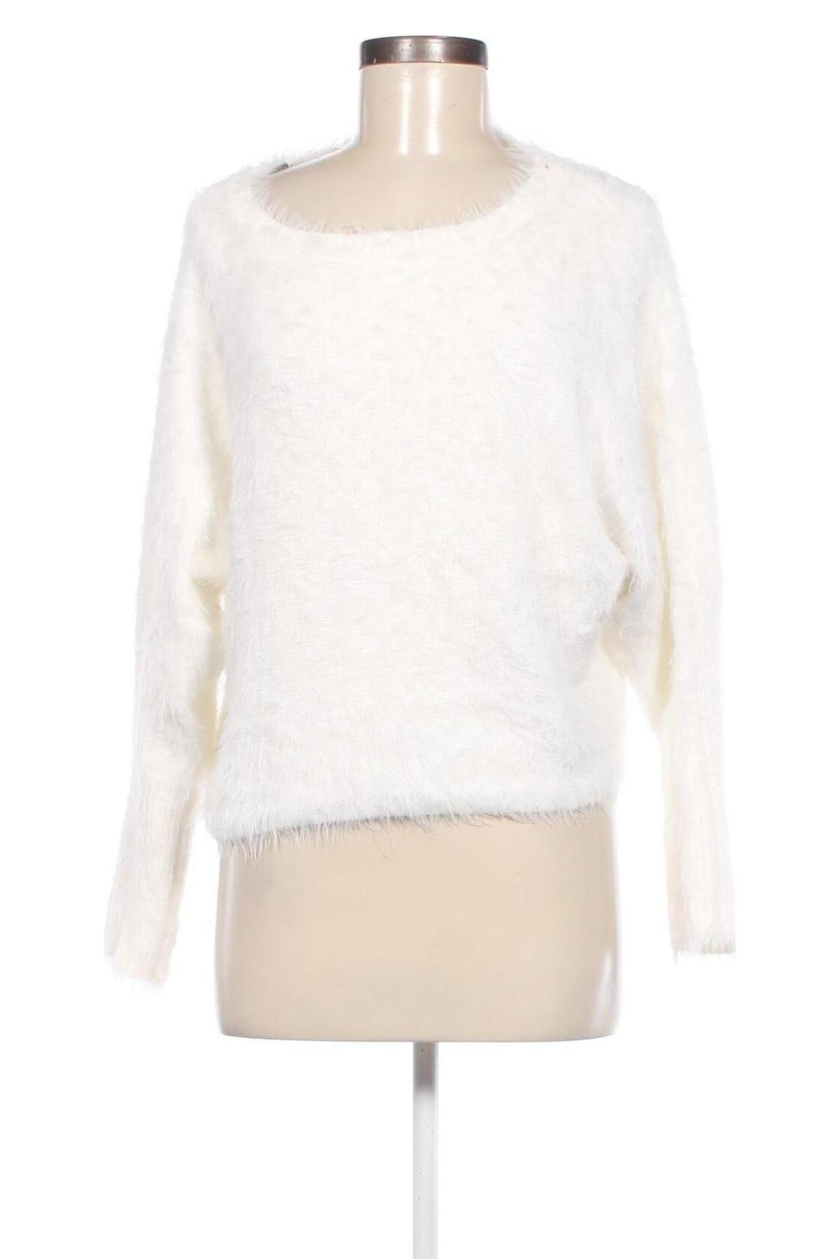 Дамски пуловер Jessica Simpson, Размер M, Цвят Бял, Цена 18,86 лв.