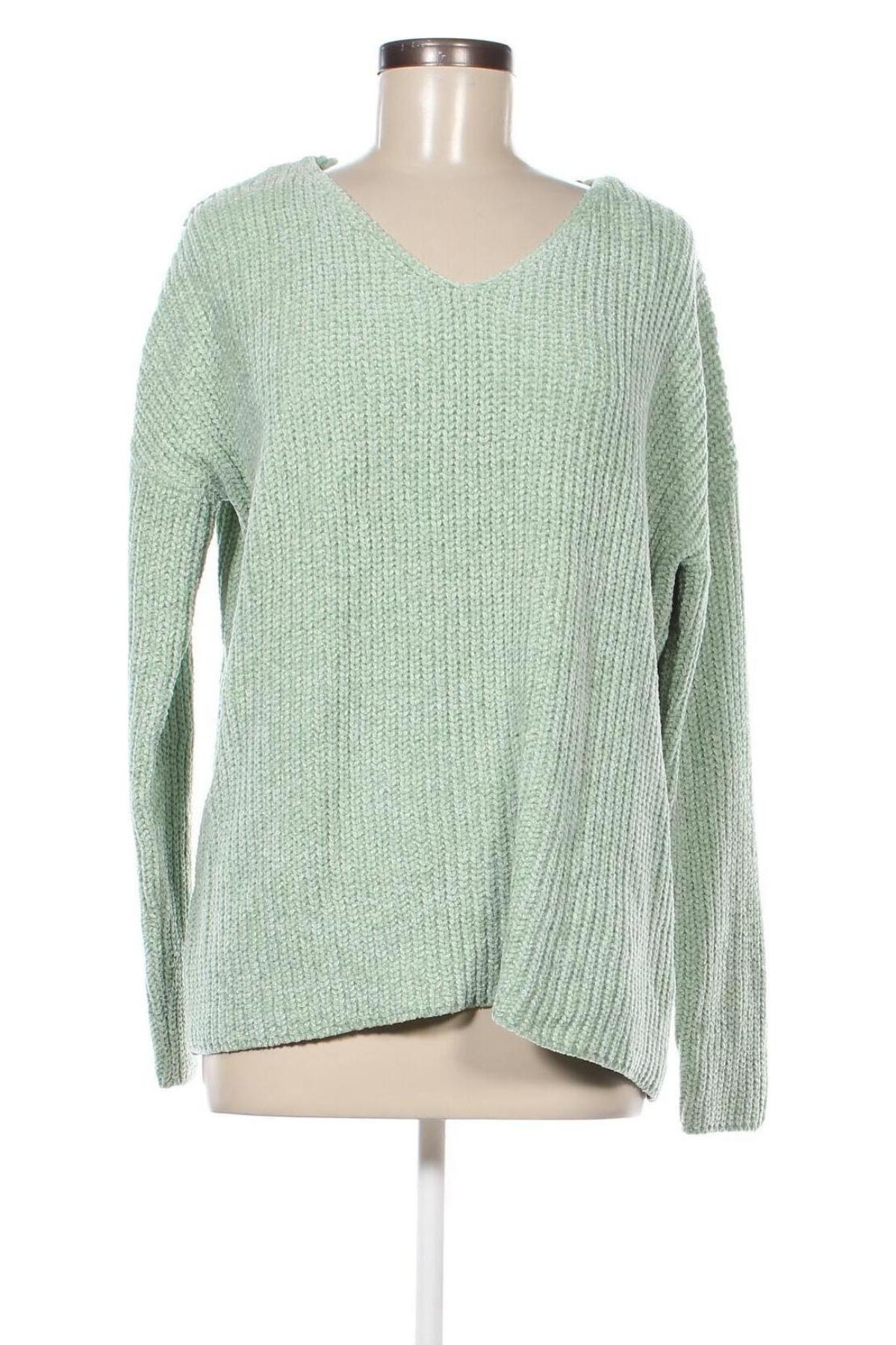 Дамски пуловер Kapalua, Размер L, Цвят Зелен, Цена 21,16 лв.