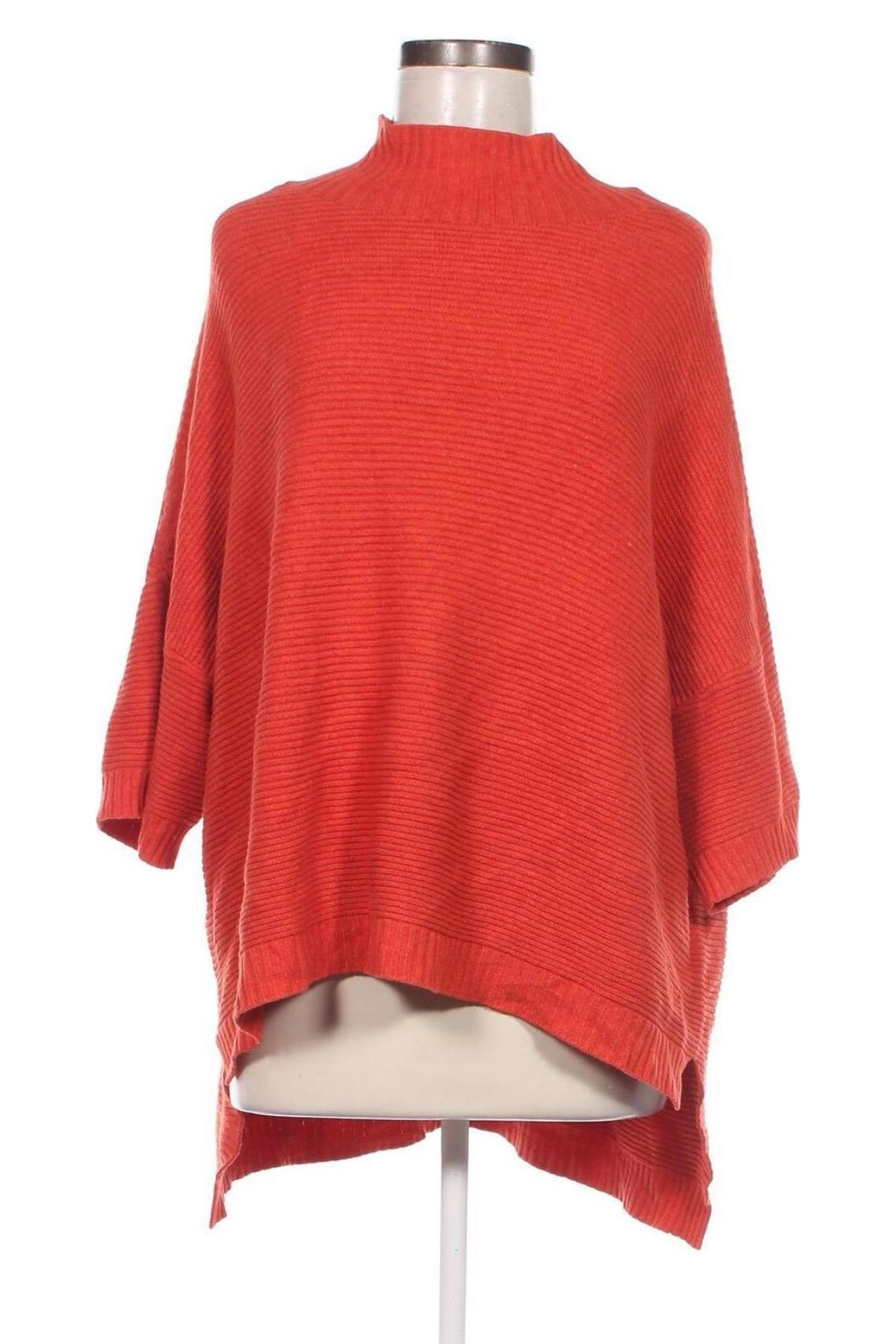 Дамски пуловер Kontatto, Размер M, Цвят Оранжев, Цена 21,32 лв.