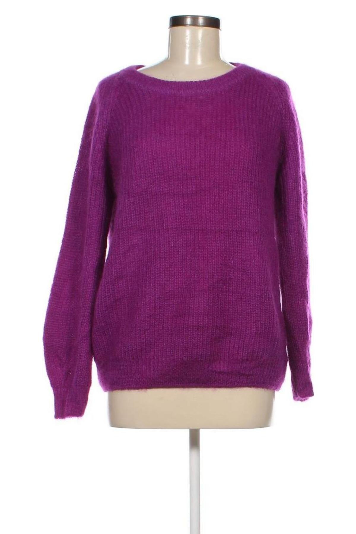 Дамски пуловер La Petite Laine, Размер L, Цвят Лилав, Цена 37,20 лв.