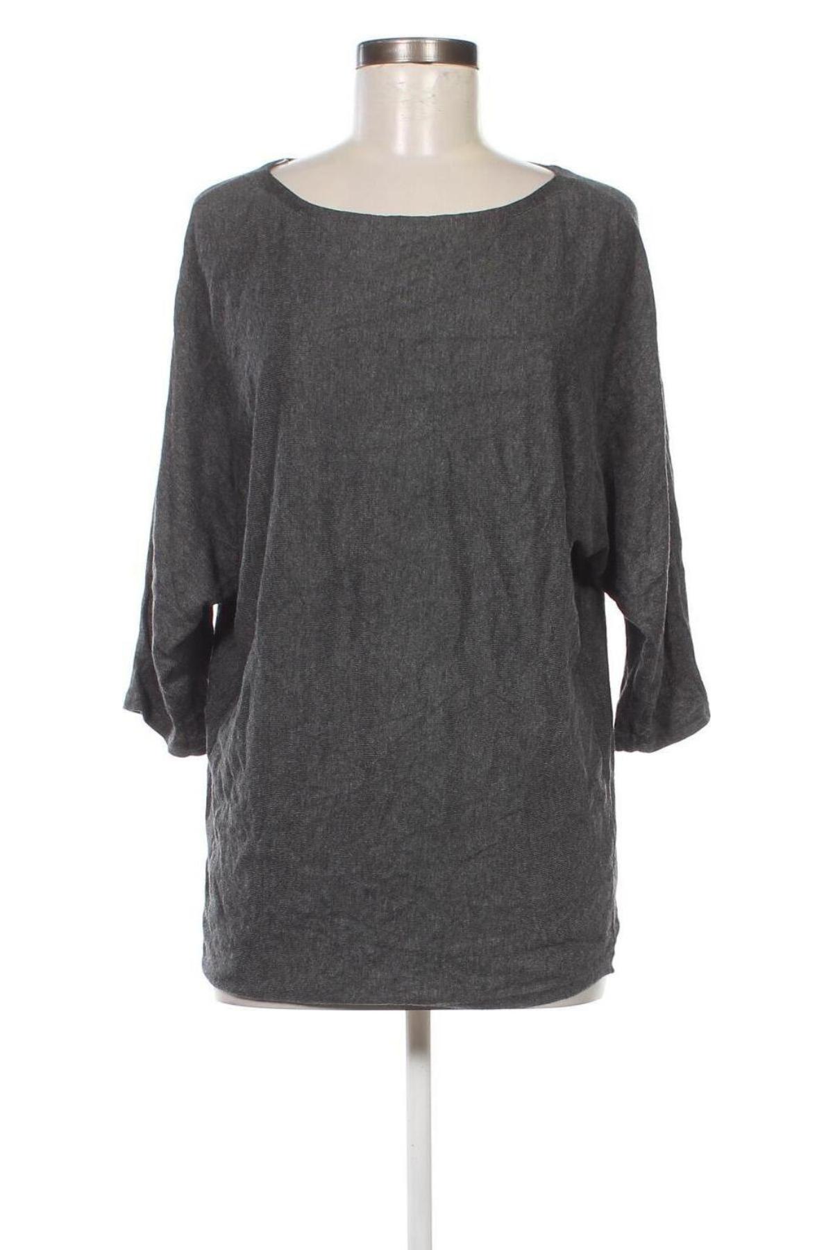 Дамски пуловер Laura Torelli, Размер M, Цвят Сив, Цена 13,34 лв.