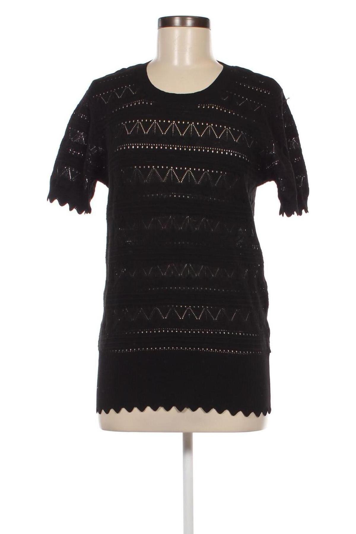 Γυναικείο πουλόβερ Laura Torelli, Μέγεθος M, Χρώμα Μαύρο, Τιμή 8,79 €