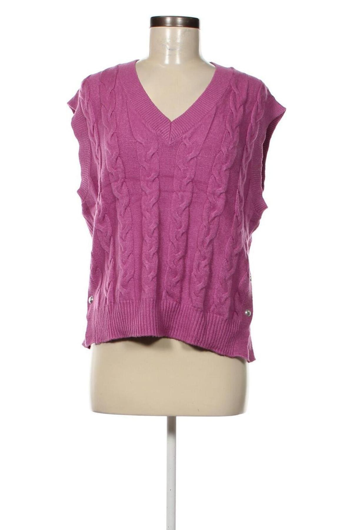 Damenpullover Laura Torelli, Größe S, Farbe Lila, Preis 2,99 €