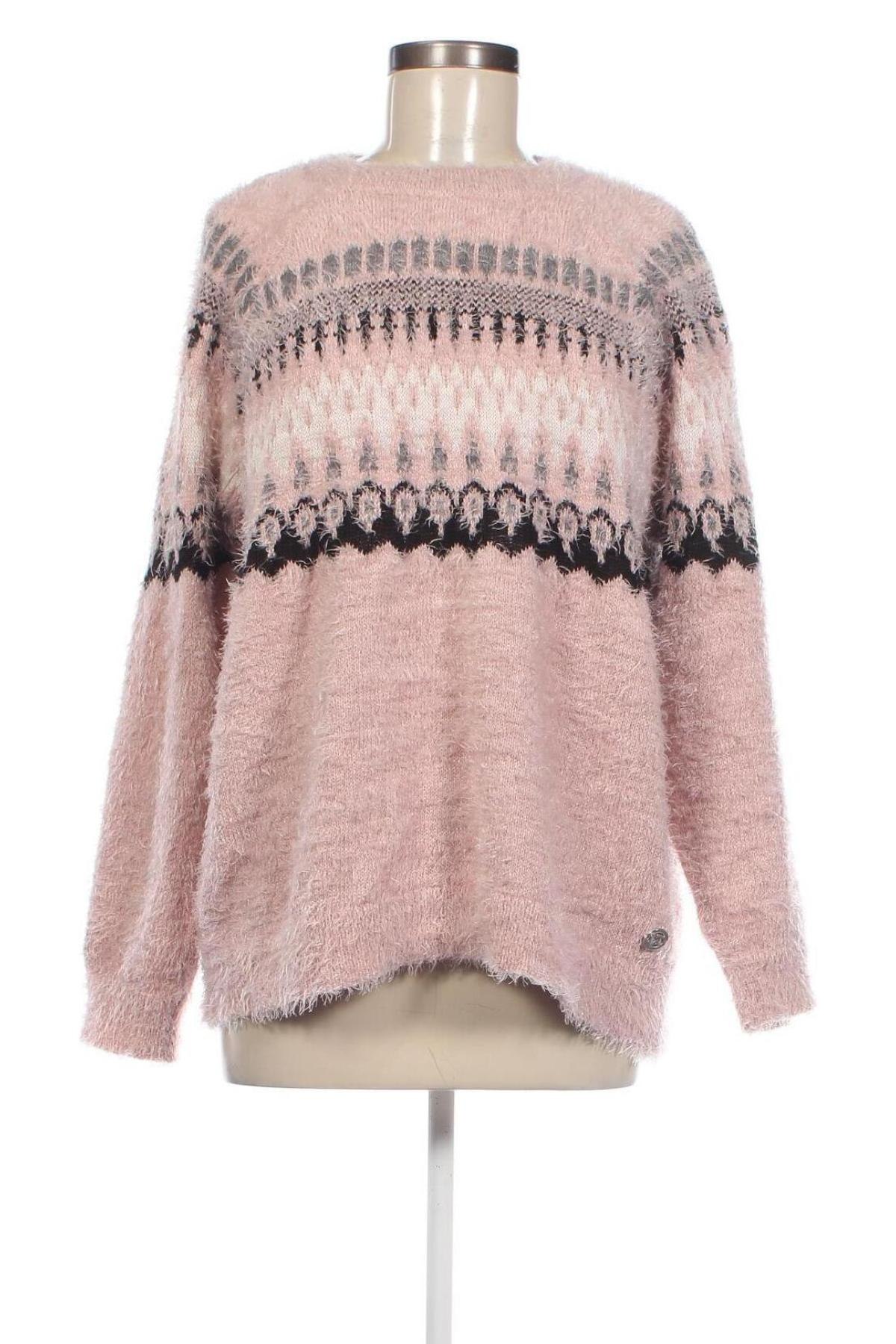 Дамски пуловер Laura Torelli, Размер XL, Цвят Розов, Цена 16,24 лв.