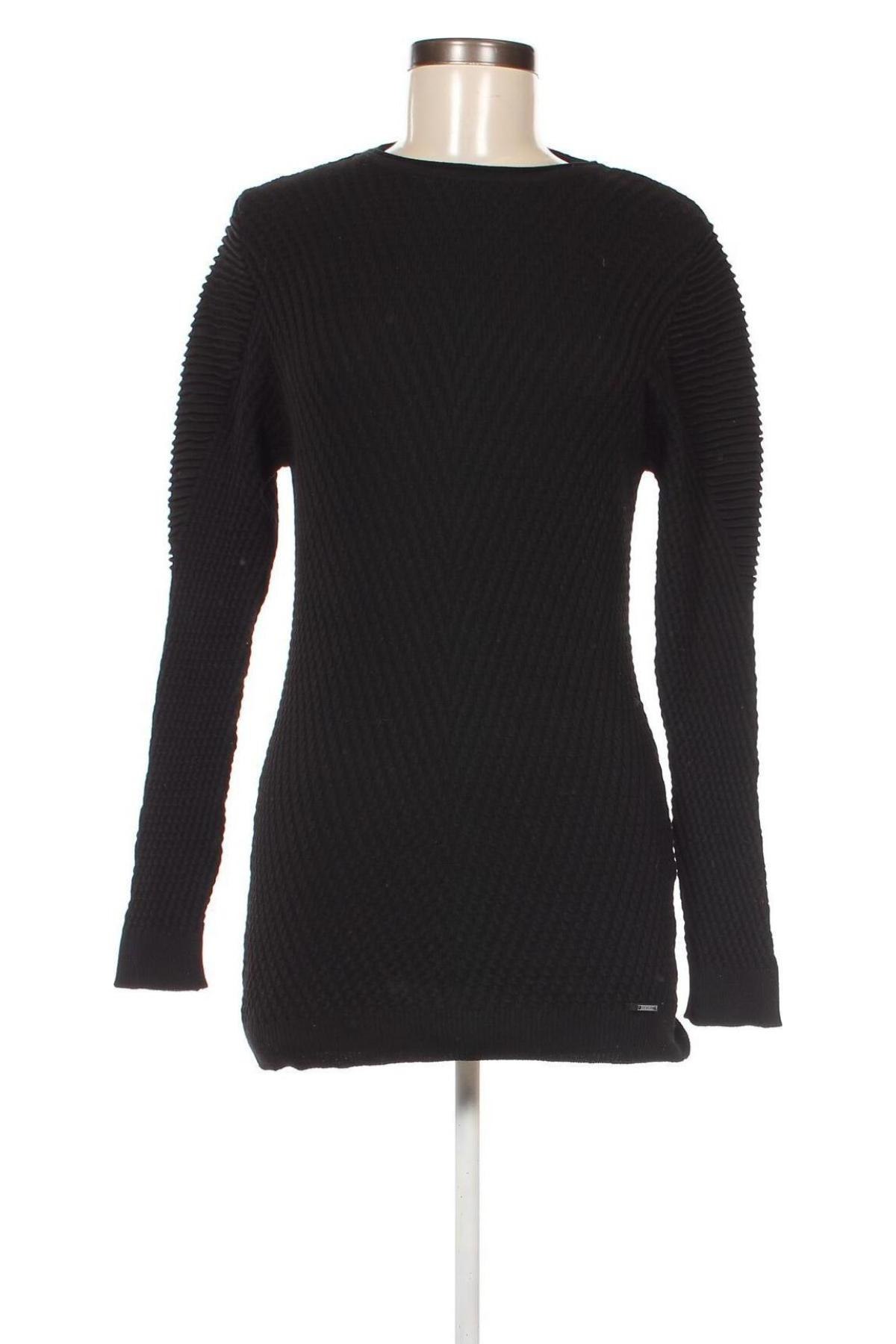 Дамски пуловер Leif Nelson, Размер L, Цвят Черен, Цена 14,21 лв.