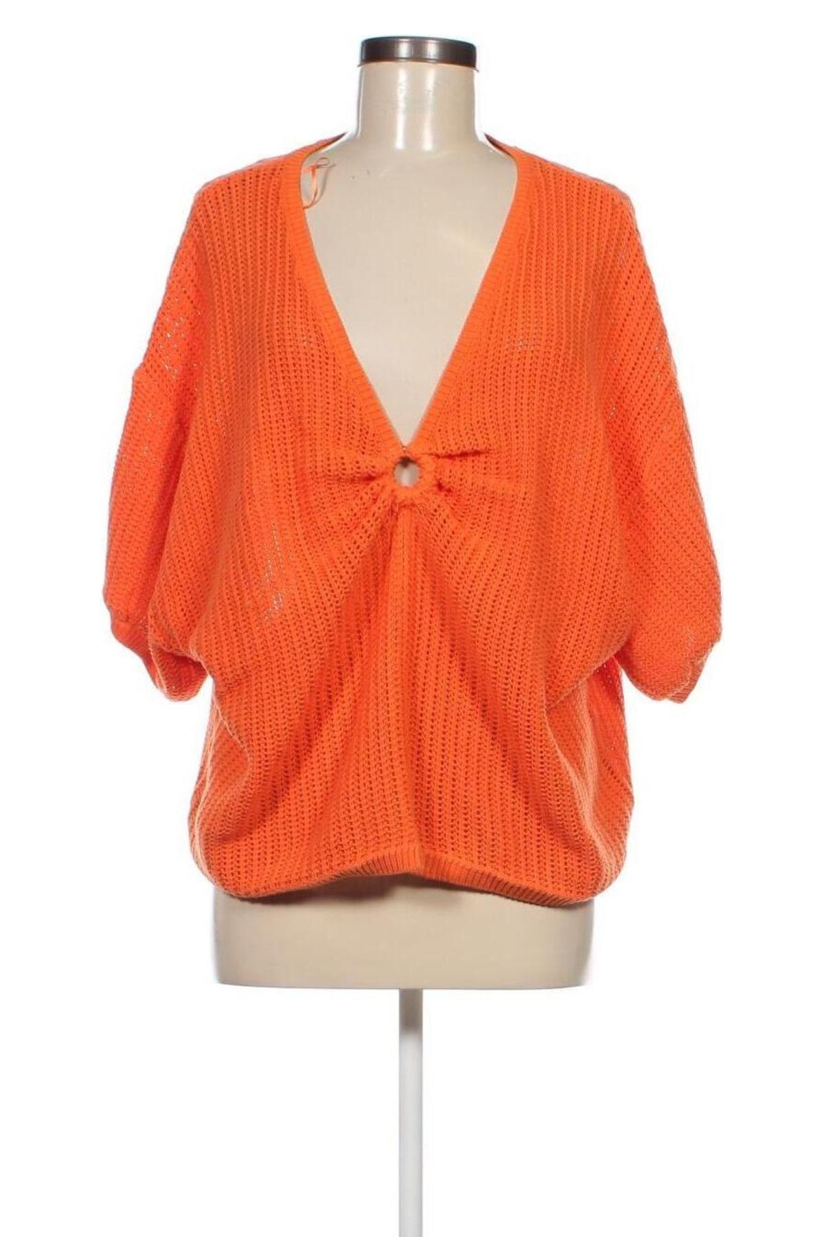 Γυναικείο πουλόβερ Lindex, Μέγεθος XL, Χρώμα Πορτοκαλί, Τιμή 15,65 €