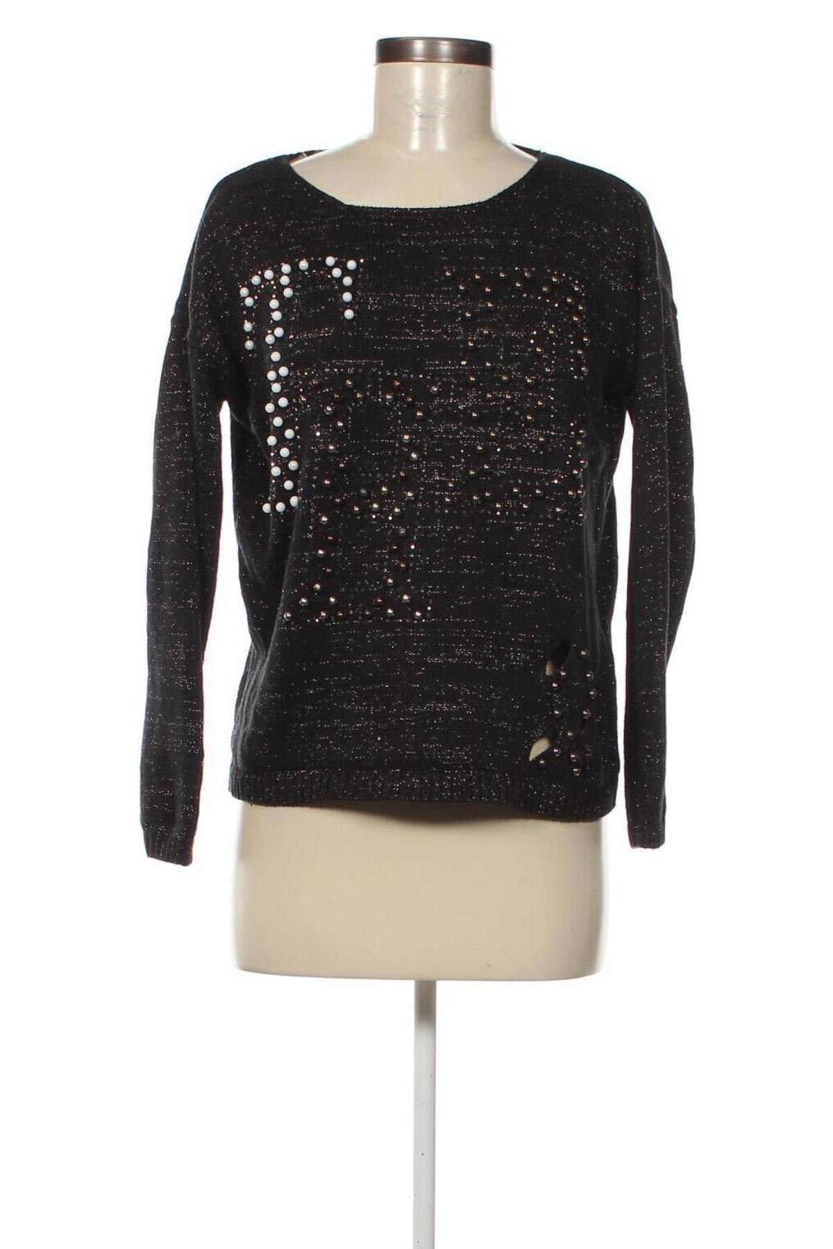 Дамски пуловер Lively, Размер M, Цвят Черен, Цена 27,90 лв.
