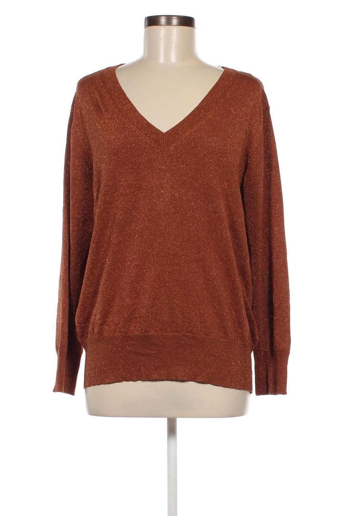 Γυναικείο πουλόβερ Lola Liza, Μέγεθος XL, Χρώμα Καφέ, Τιμή 14,20 €