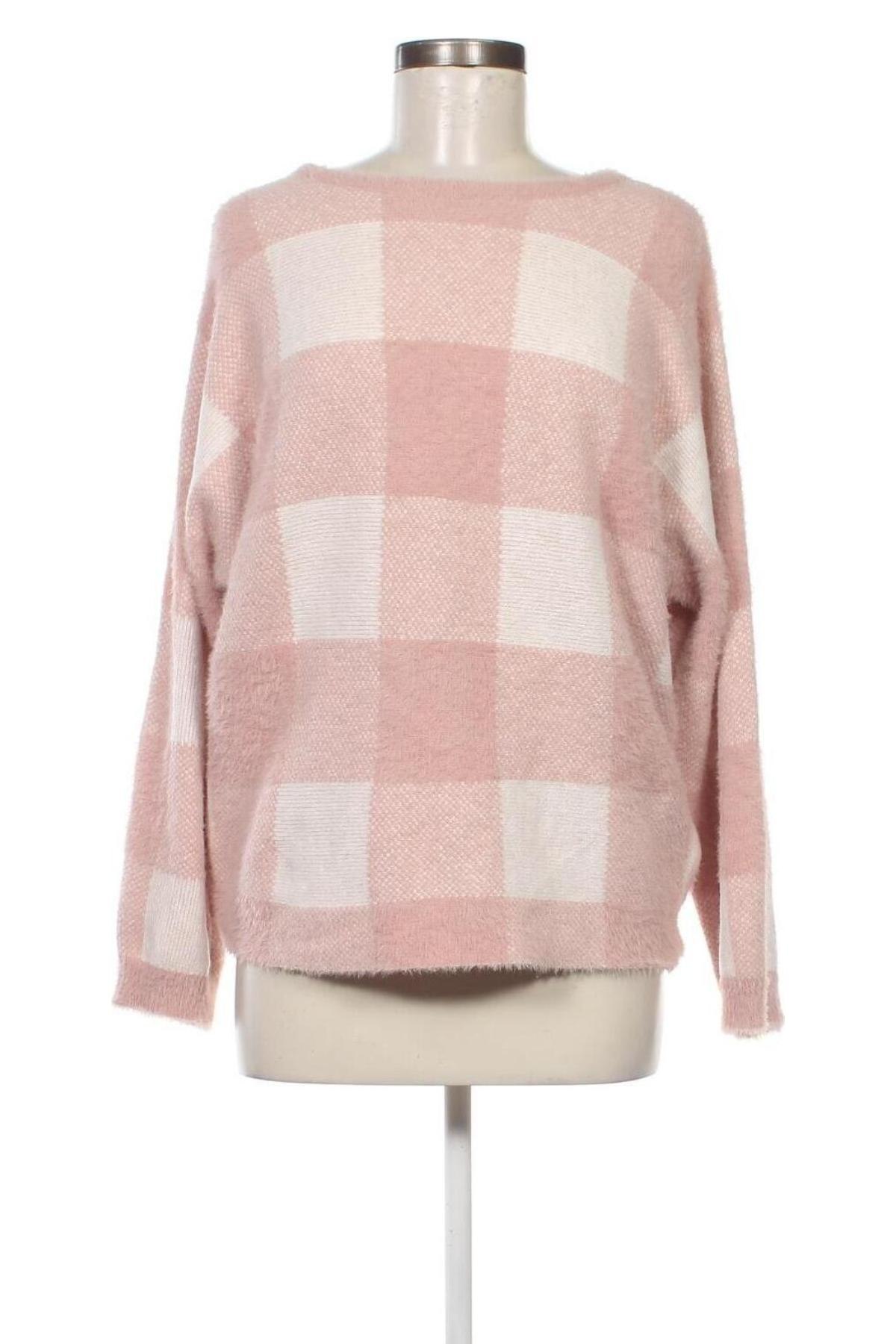 Дамски пуловер Love Scarlett, Размер L, Цвят Розов, Цена 18,86 лв.