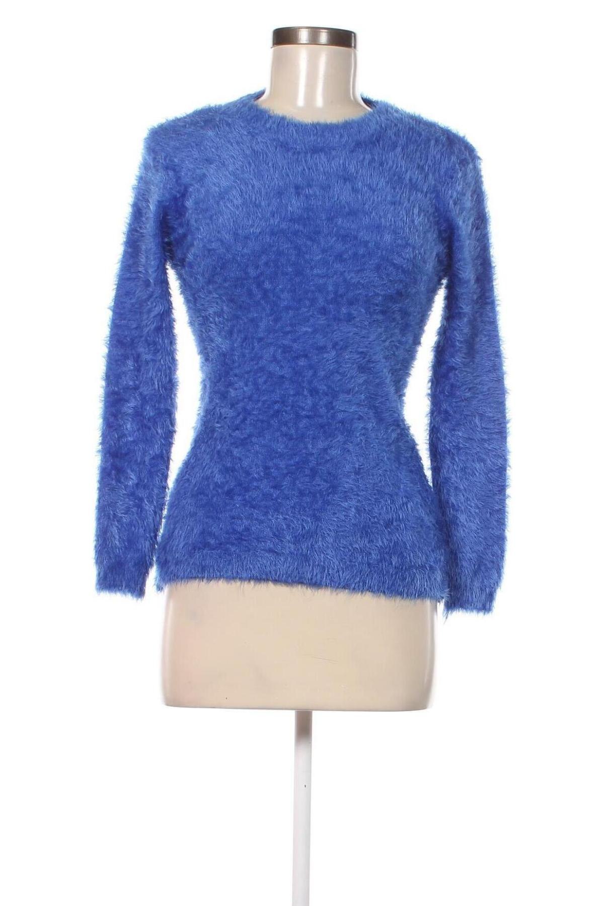 Дамски пуловер M2K, Размер M, Цвят Син, Цена 14,21 лв.