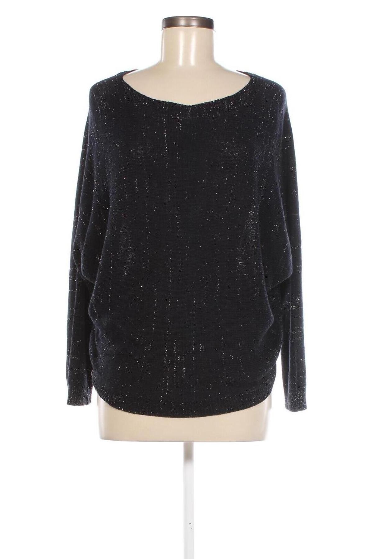Γυναικείο πουλόβερ Made In Italy, Μέγεθος M, Χρώμα Μπλέ, Τιμή 8,79 €