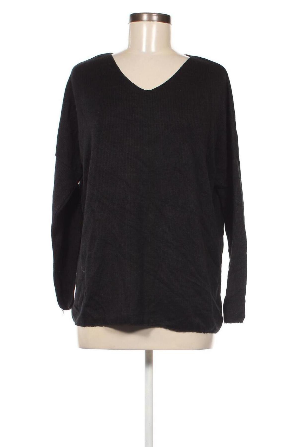 Γυναικείο πουλόβερ Made In Italy, Μέγεθος XL, Χρώμα Μαύρο, Τιμή 16,79 €