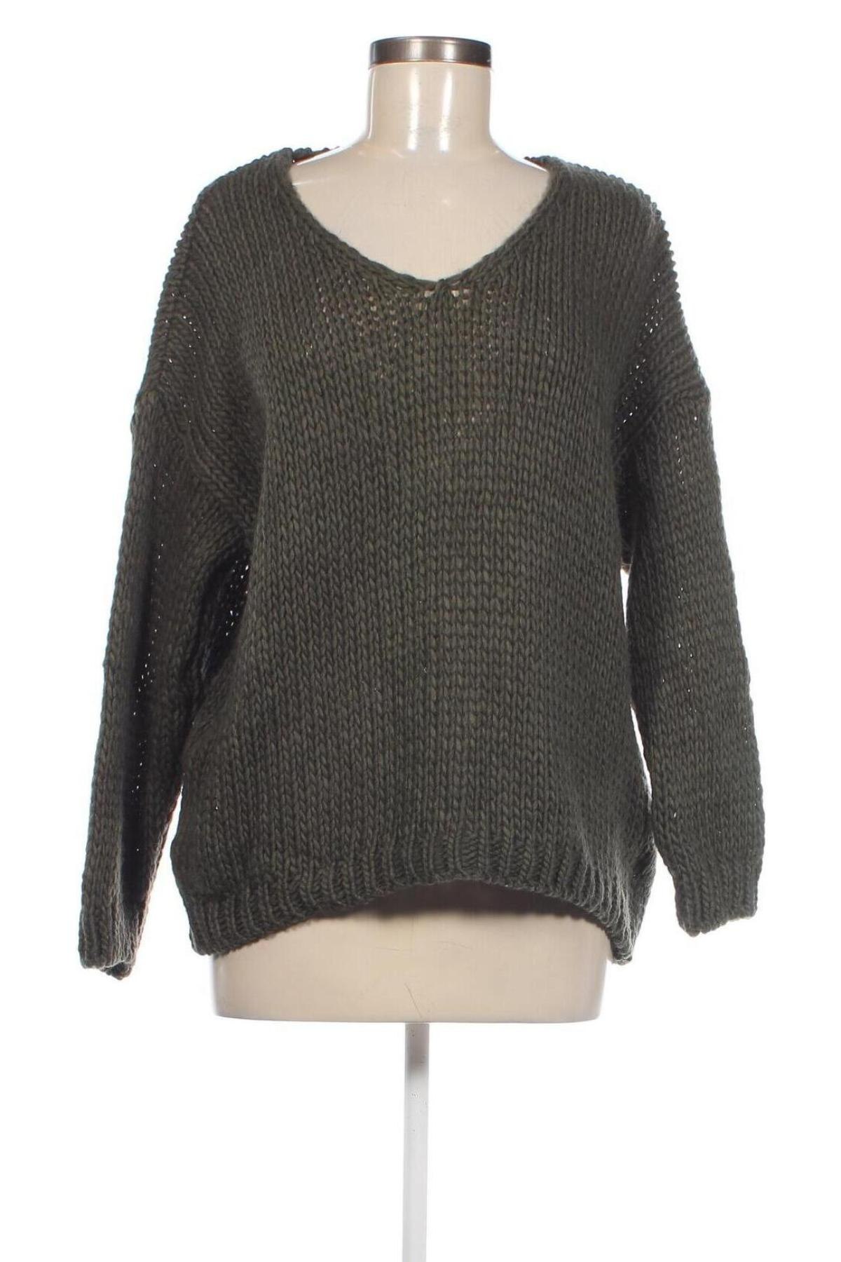 Damenpullover Made In Italy, Größe M, Farbe Grün, Preis 7,99 €