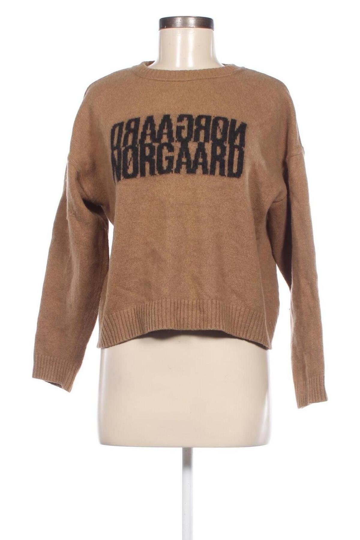 Γυναικείο πουλόβερ Mads Norgaard, Μέγεθος S, Χρώμα Καφέ, Τιμή 35,03 €