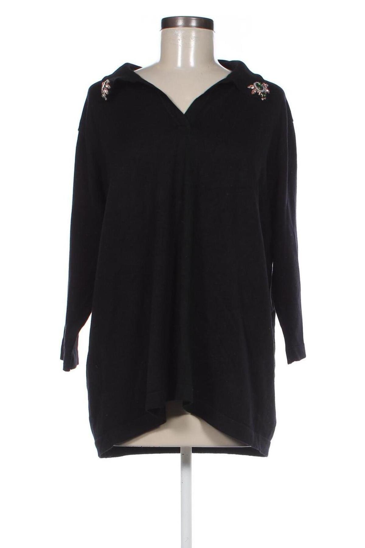 Γυναικείο πουλόβερ Mango, Μέγεθος XXL, Χρώμα Μαύρο, Τιμή 7,56 €