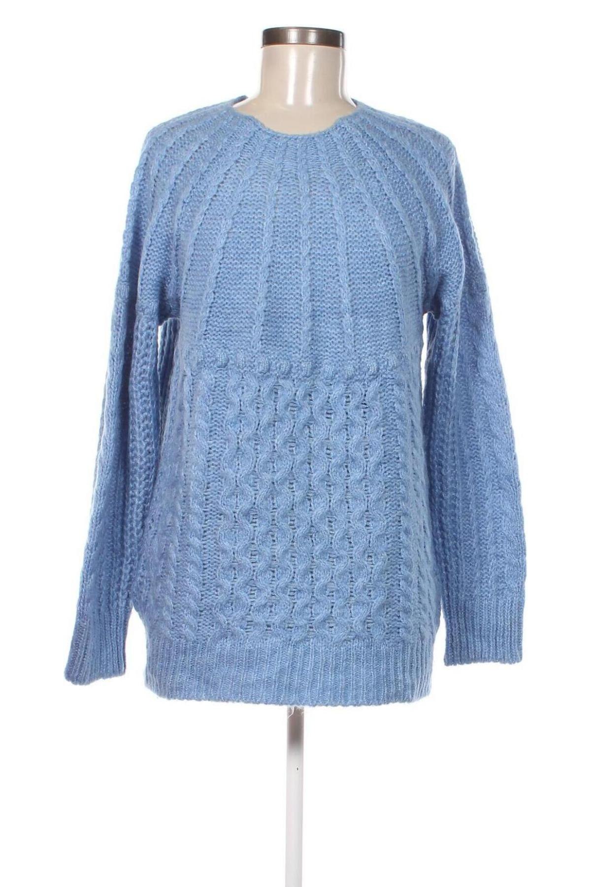 Γυναικείο πουλόβερ Mango, Μέγεθος M, Χρώμα Μπλέ, Τιμή 7,68 €