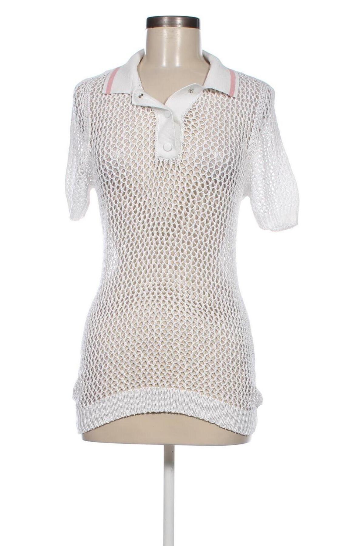 Γυναικείο πουλόβερ Marc Cain, Μέγεθος L, Χρώμα Λευκό, Τιμή 65,43 €