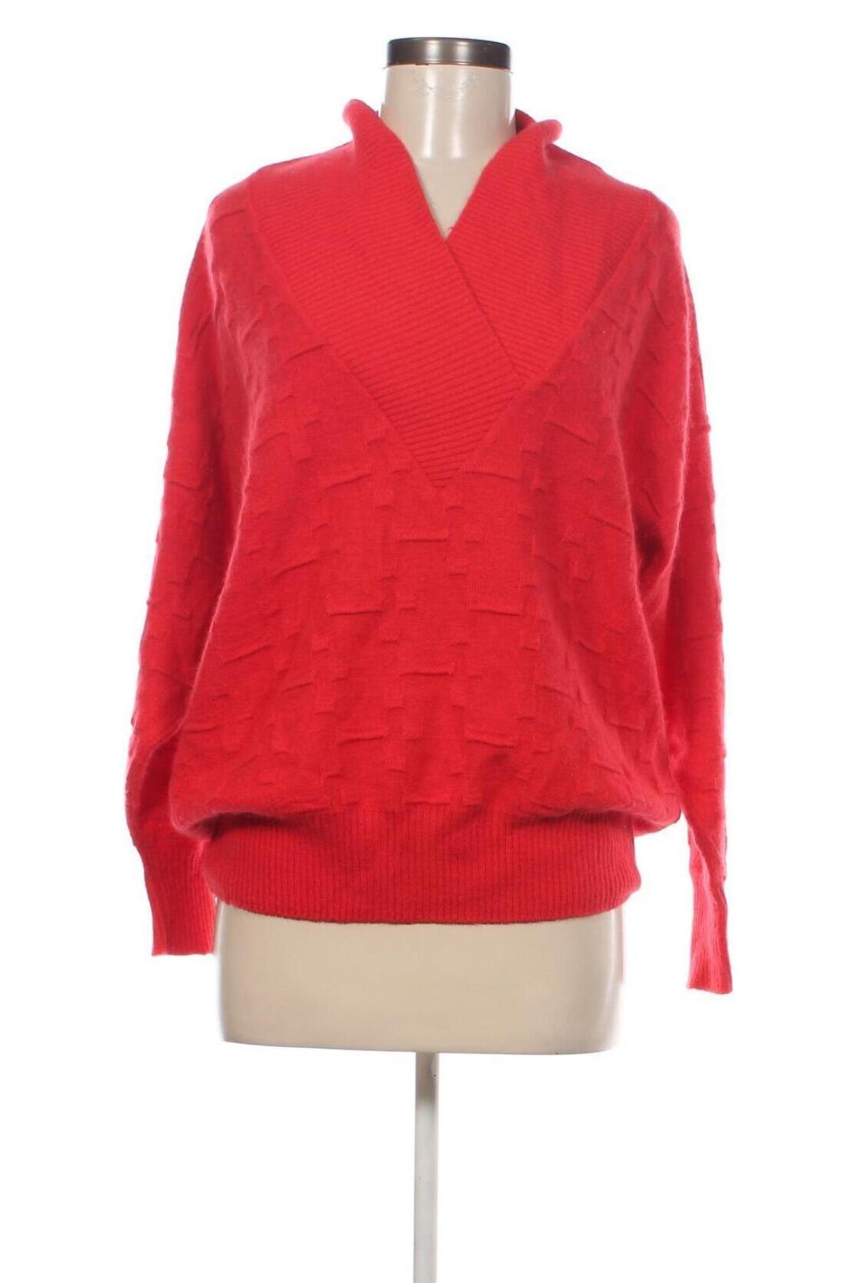 Дамски пуловер Medima, Размер L, Цвят Червен, Цена 17,63 лв.