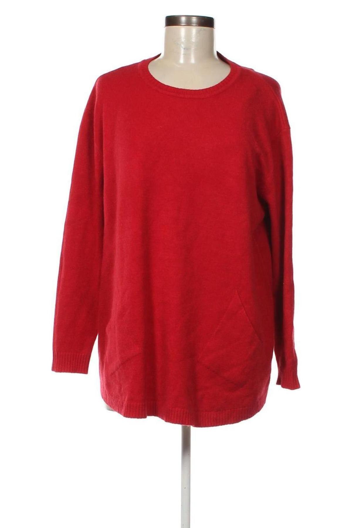 Γυναικείο πουλόβερ Melody, Μέγεθος L, Χρώμα Κόκκινο, Τιμή 2,69 €