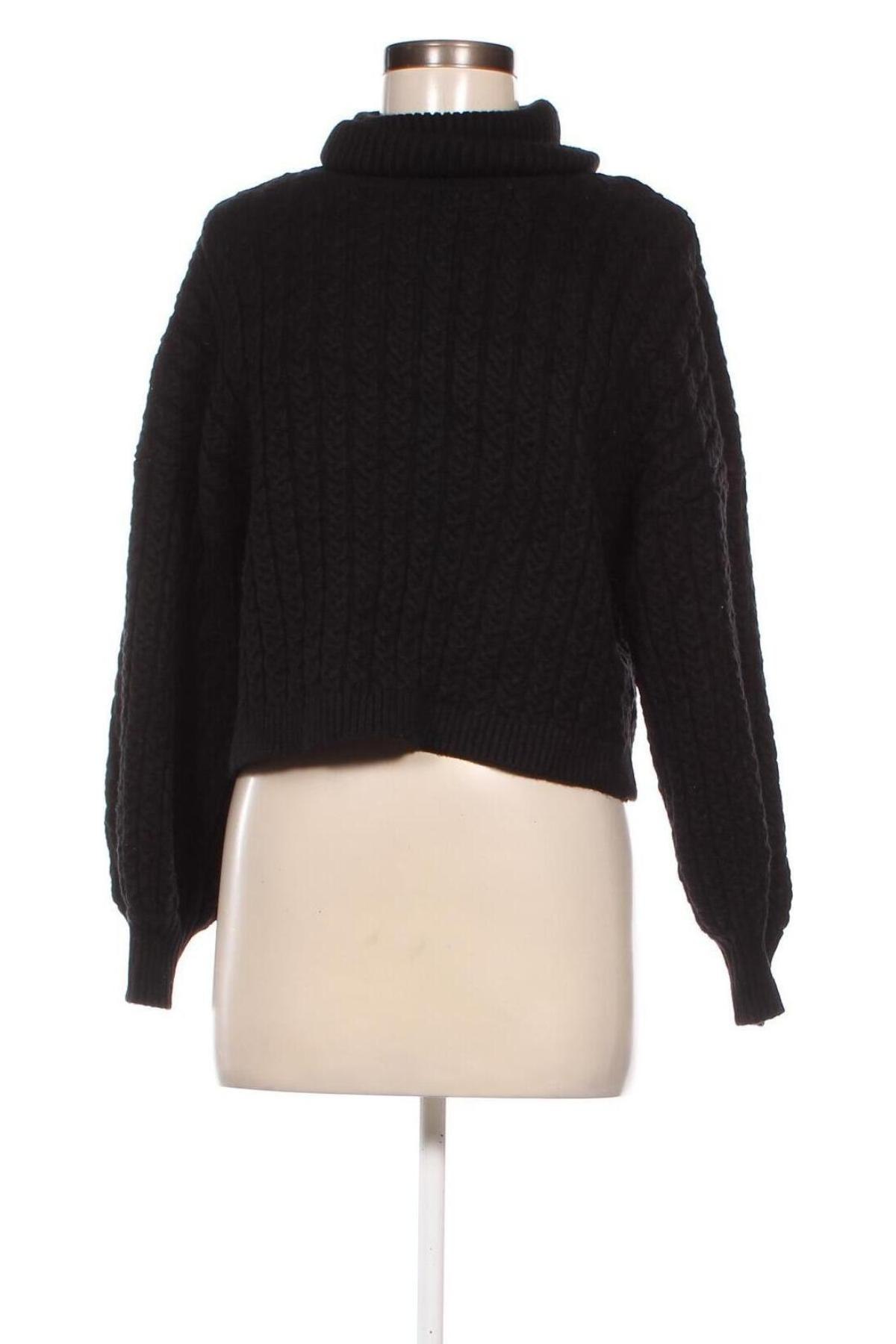 Дамски пуловер Mohito, Размер L, Цвят Черен, Цена 12,47 лв.