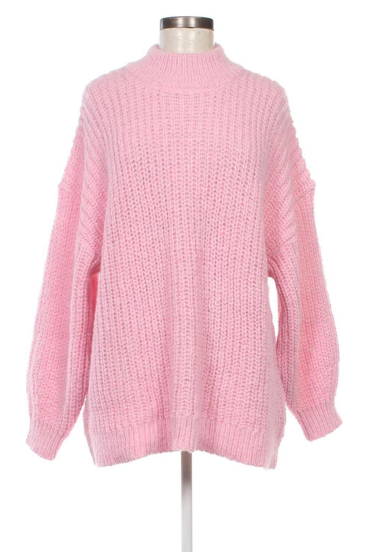 Дамски пуловер Monki, Размер M, Цвят Розов, Цена 30,24 лв.