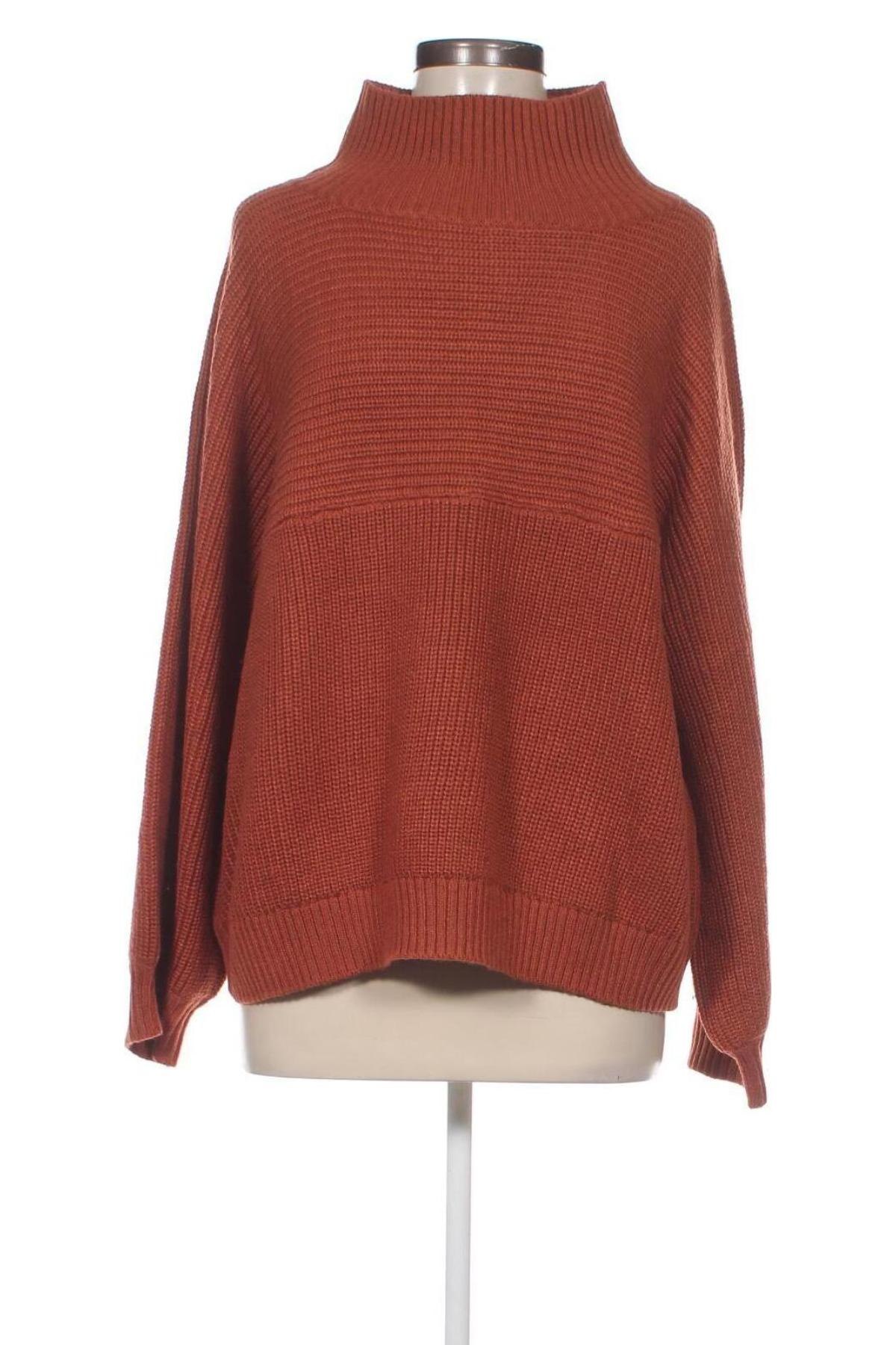 Γυναικείο πουλόβερ Monki, Μέγεθος XL, Χρώμα Καφέ, Τιμή 8,66 €