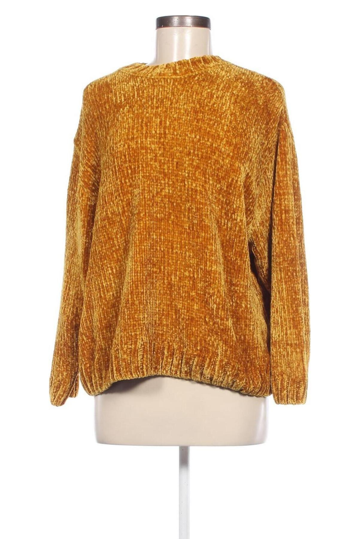 Дамски пуловер Monki, Размер S, Цвят Жълт, Цена 13,00 лв.