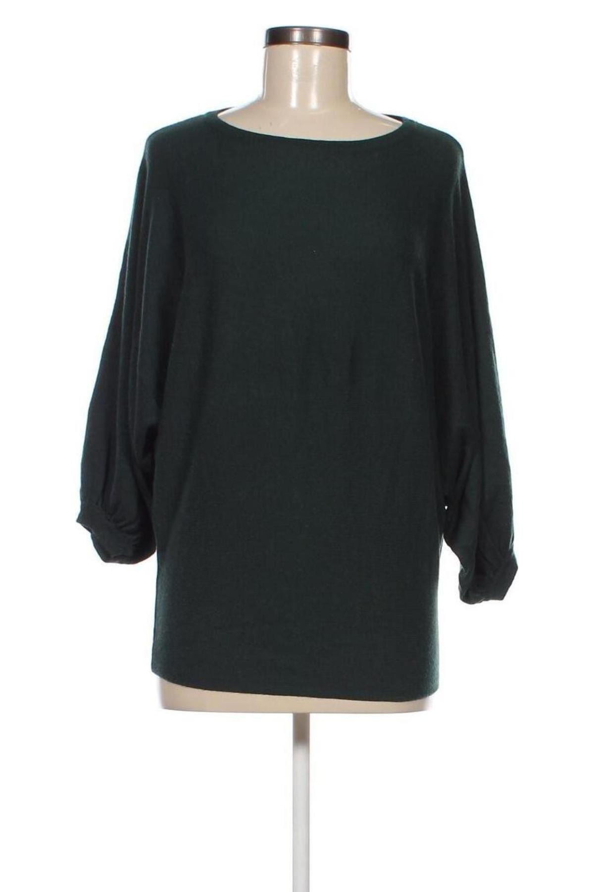 Дамски пуловер Movesgood, Размер S, Цвят Зелен, Цена 20,09 лв.