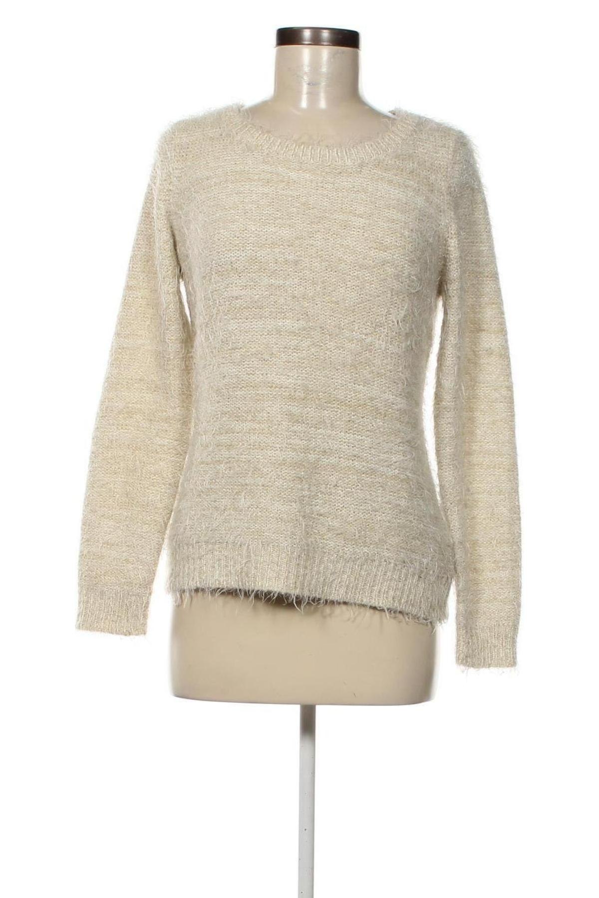 Γυναικείο πουλόβερ Multiblu, Μέγεθος S, Χρώμα Εκρού, Τιμή 8,79 €