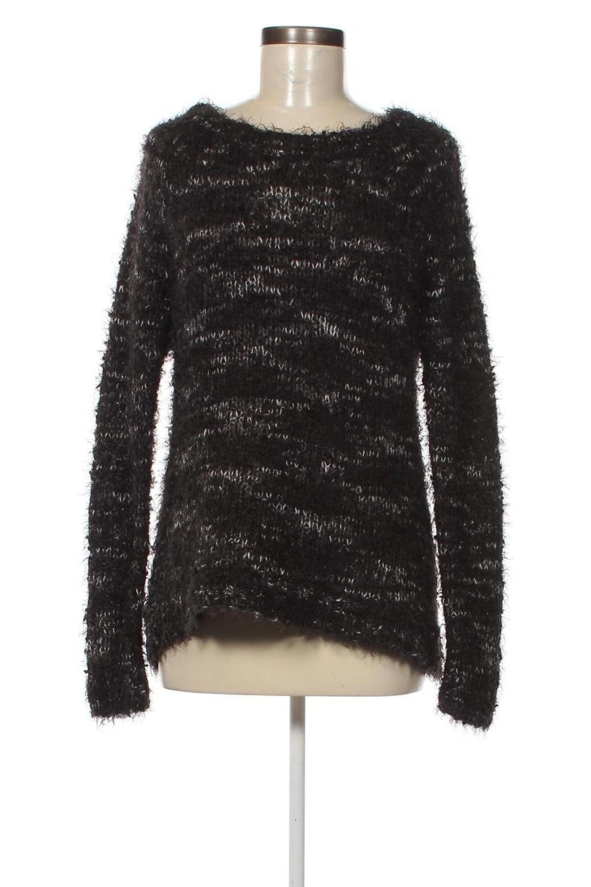Дамски пуловер My Hailys, Размер L, Цвят Черен, Цена 14,21 лв.