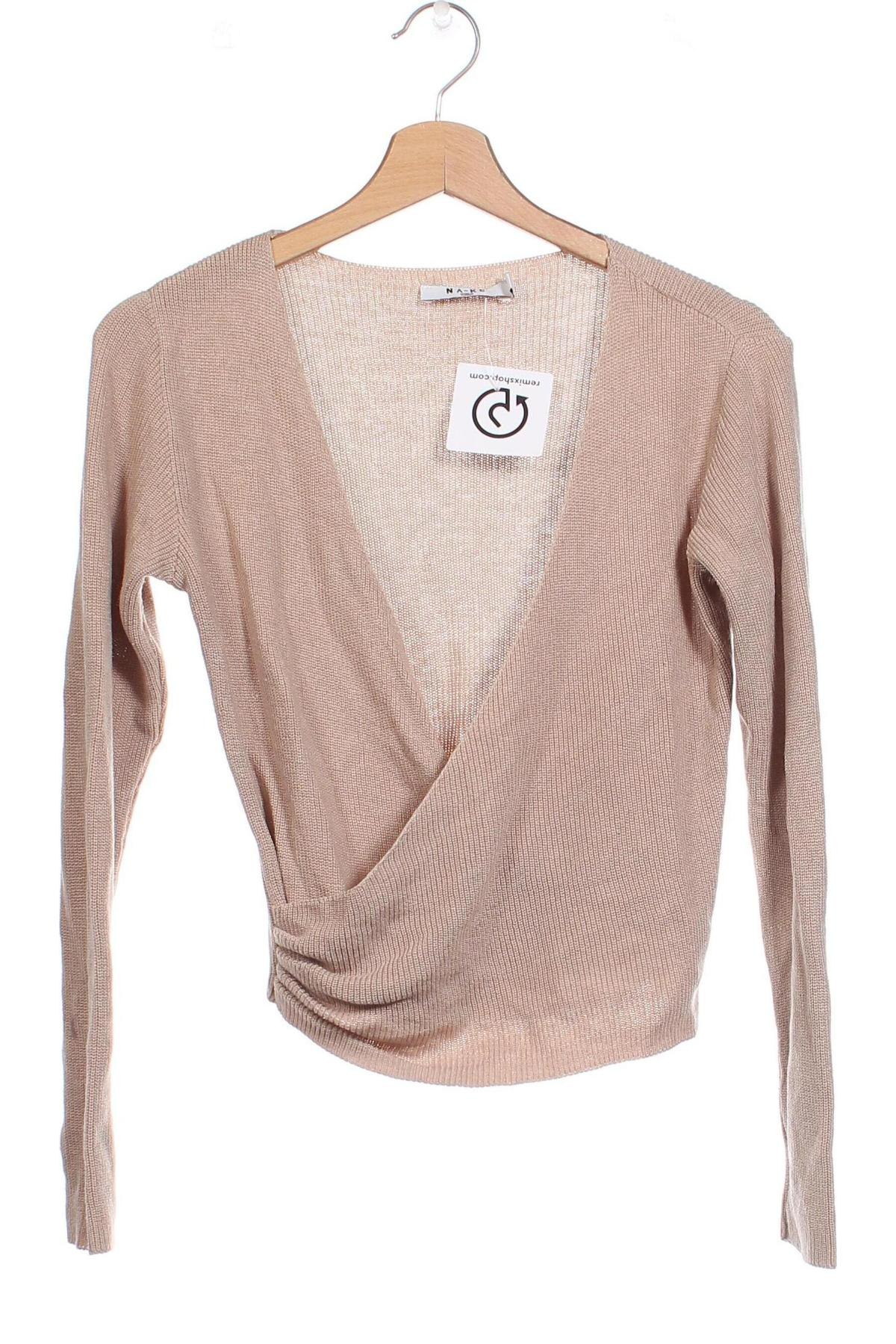 Damenpullover NA-KD, Größe XS, Farbe Beige, Preis € 13,68