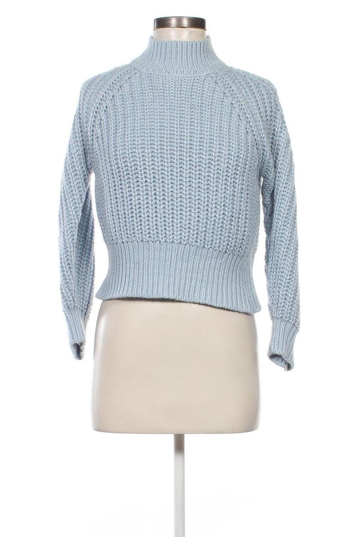 Γυναικείο πουλόβερ NA-KD, Μέγεθος XXS, Χρώμα Μπλέ, Τιμή 13,69 €