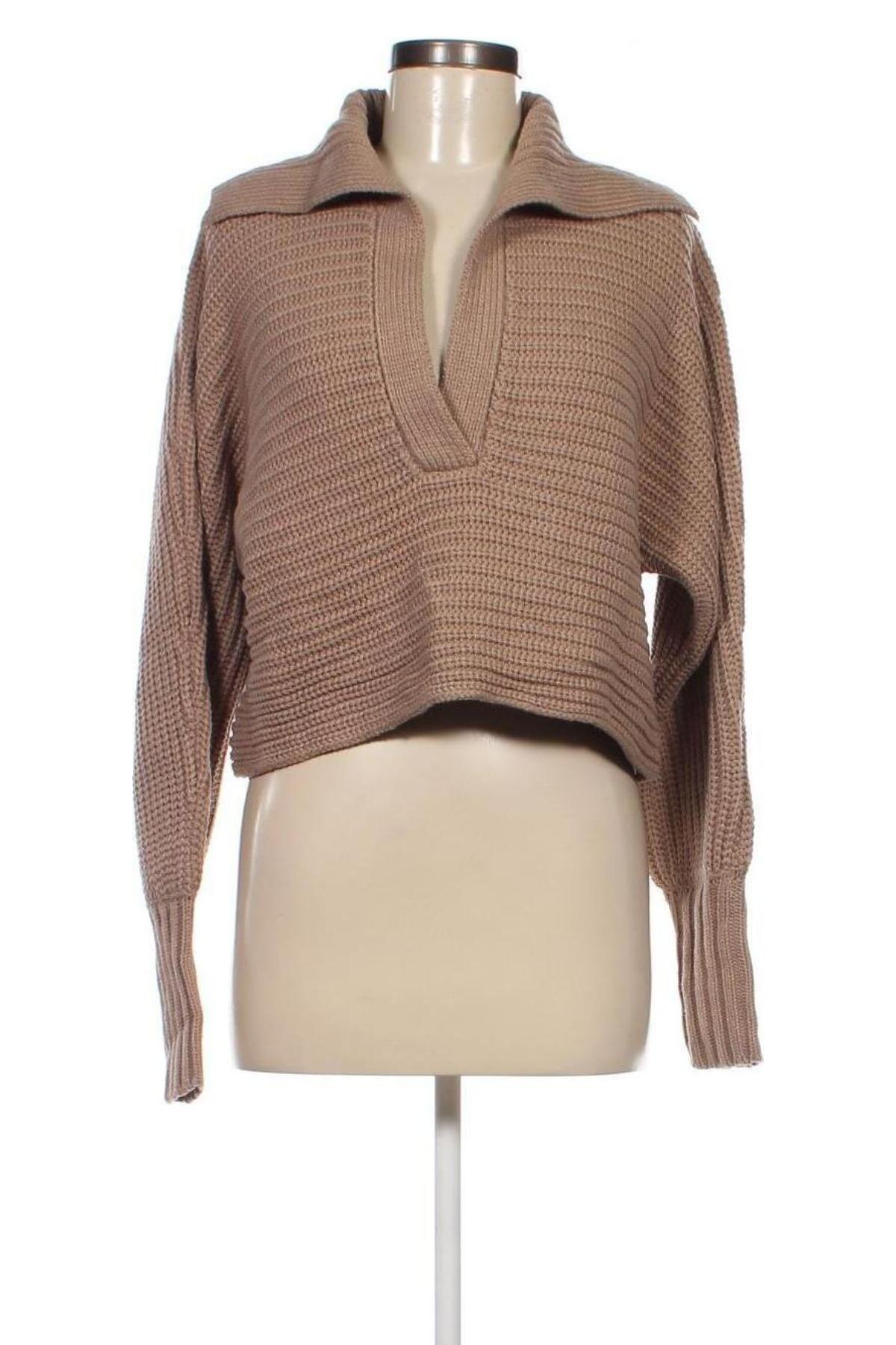 Damenpullover NA-KD, Größe S, Farbe Beige, Preis € 13,98