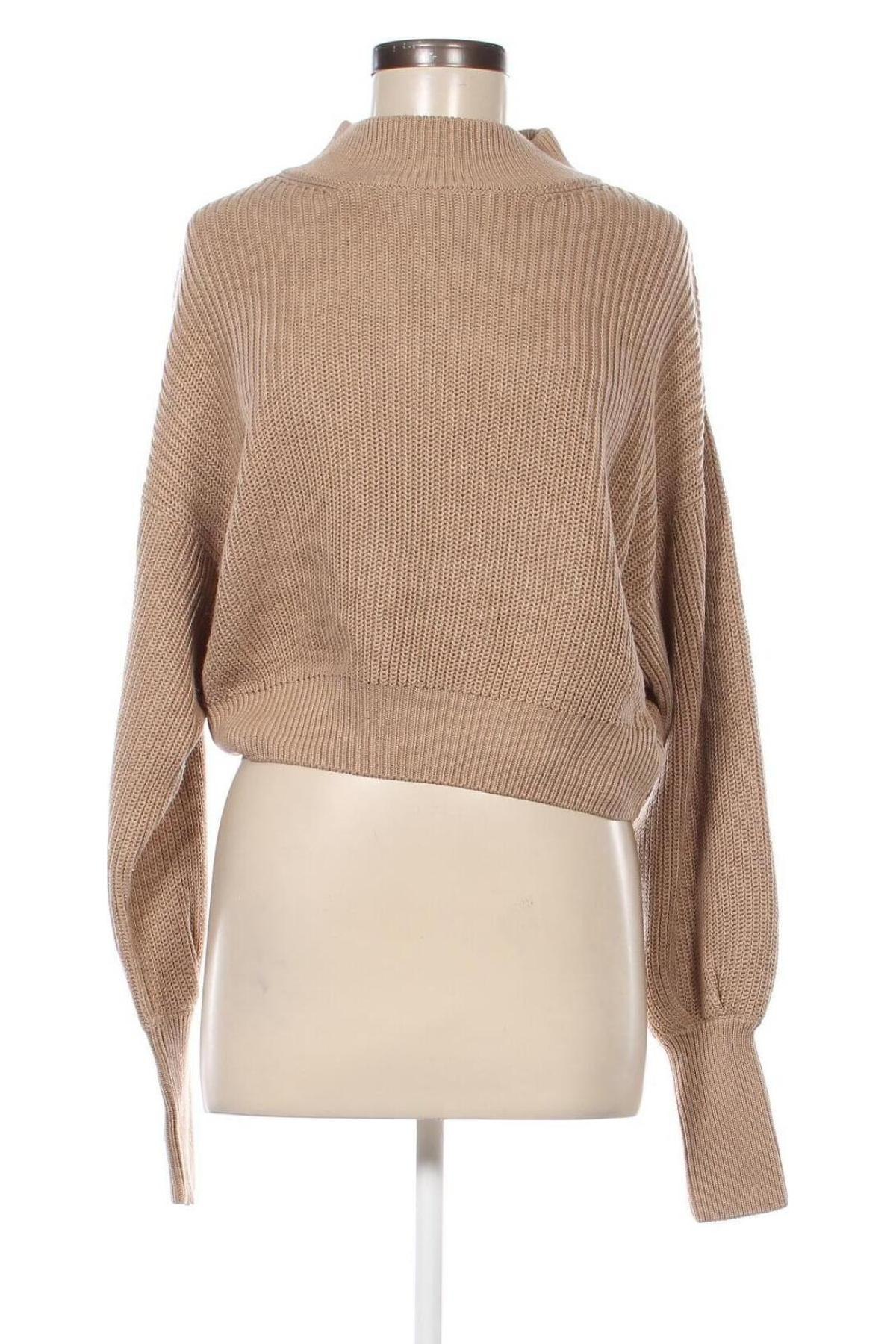 Damenpullover NA-KD, Größe S, Farbe Beige, Preis € 13,98