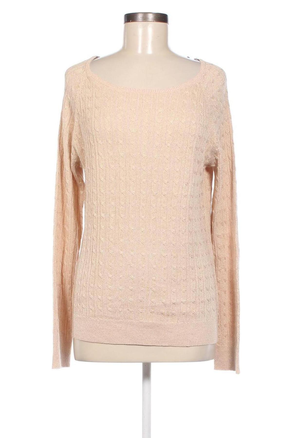 Дамски пуловер Nice & Rock, Размер XL, Цвят Екрю, Цена 17,11 лв.