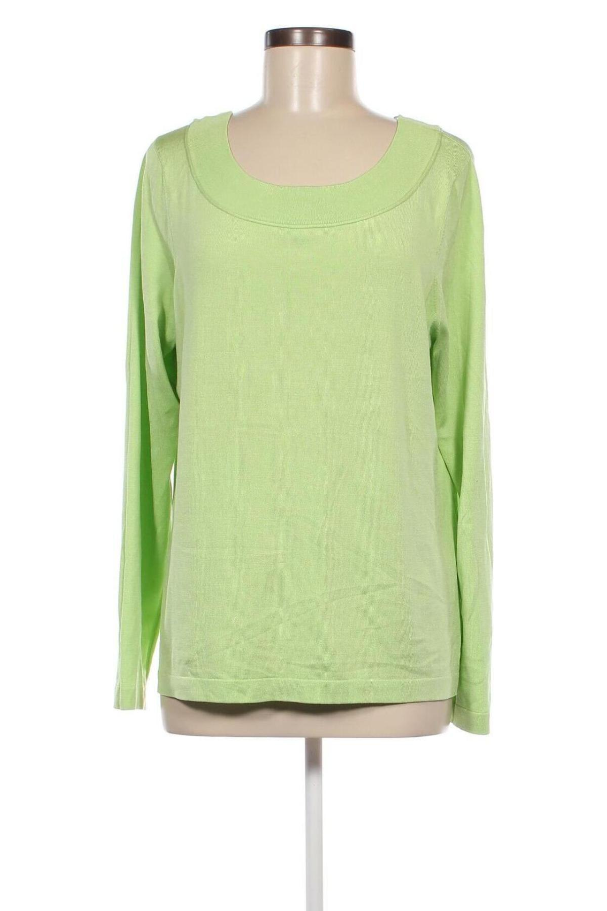 Γυναικείο πουλόβερ Nice Connection, Μέγεθος XL, Χρώμα Πράσινο, Τιμή 59,38 €
