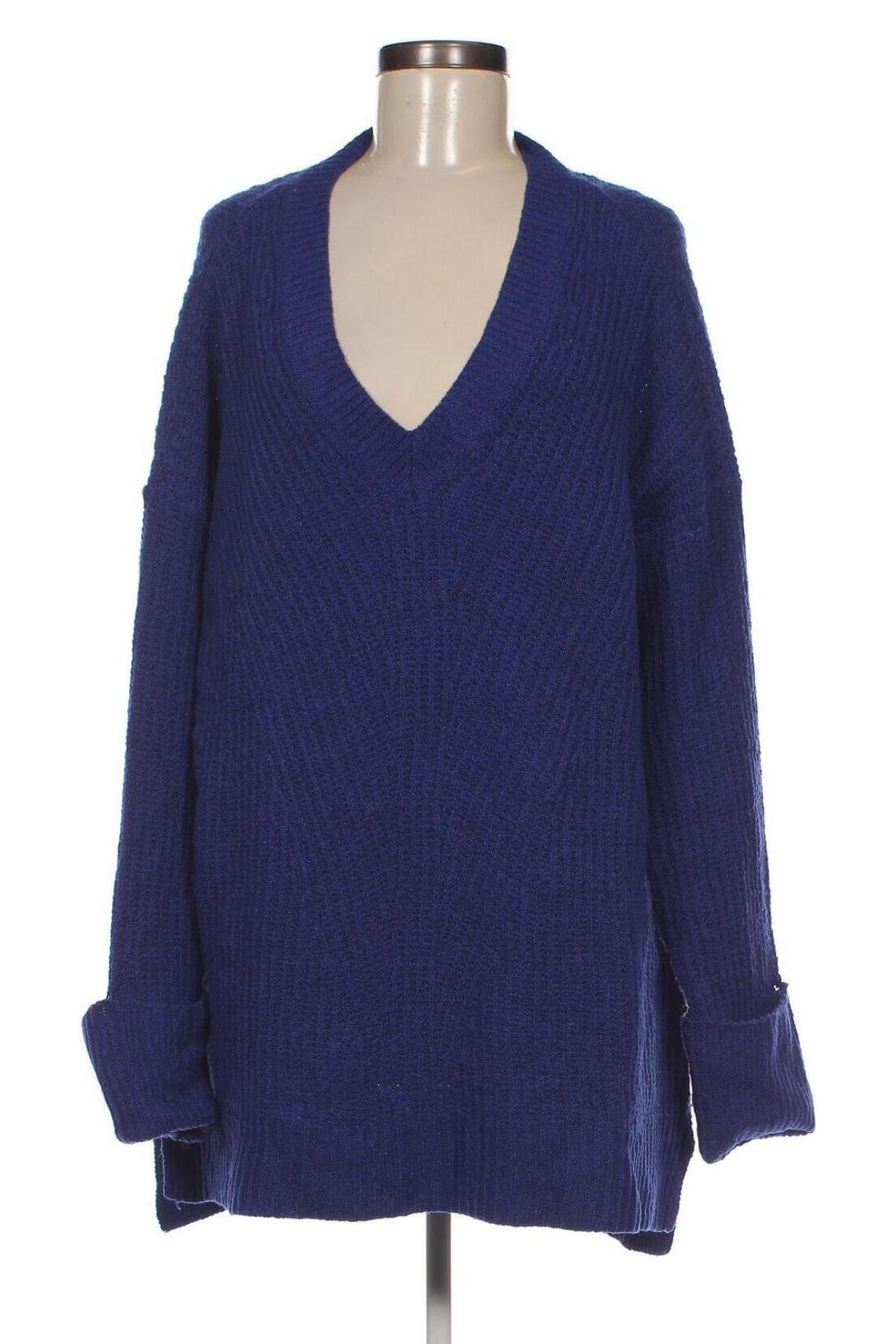 Дамски пуловер Nine West, Размер XXL, Цвят Син, Цена 55,80 лв.