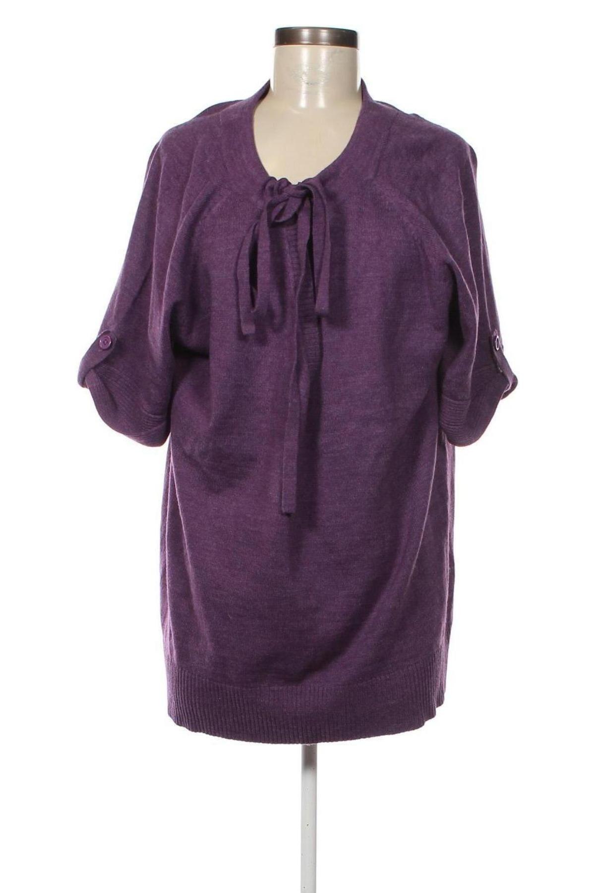 Γυναικείο πουλόβερ Nkd, Μέγεθος XXL, Χρώμα Βιολετί, Τιμή 8,97 €