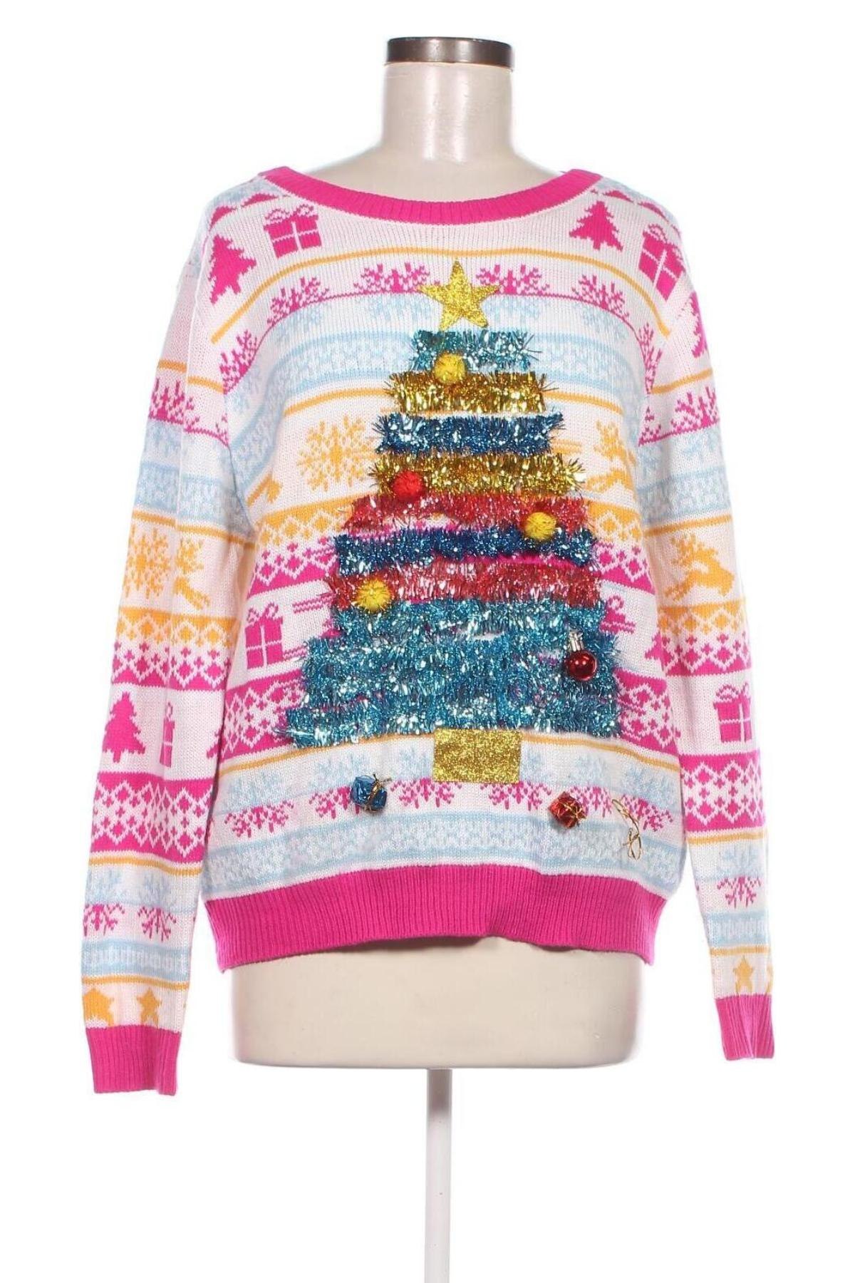 Дамски пуловер No Boundaries, Размер XXL, Цвят Многоцветен, Цена 17,40 лв.