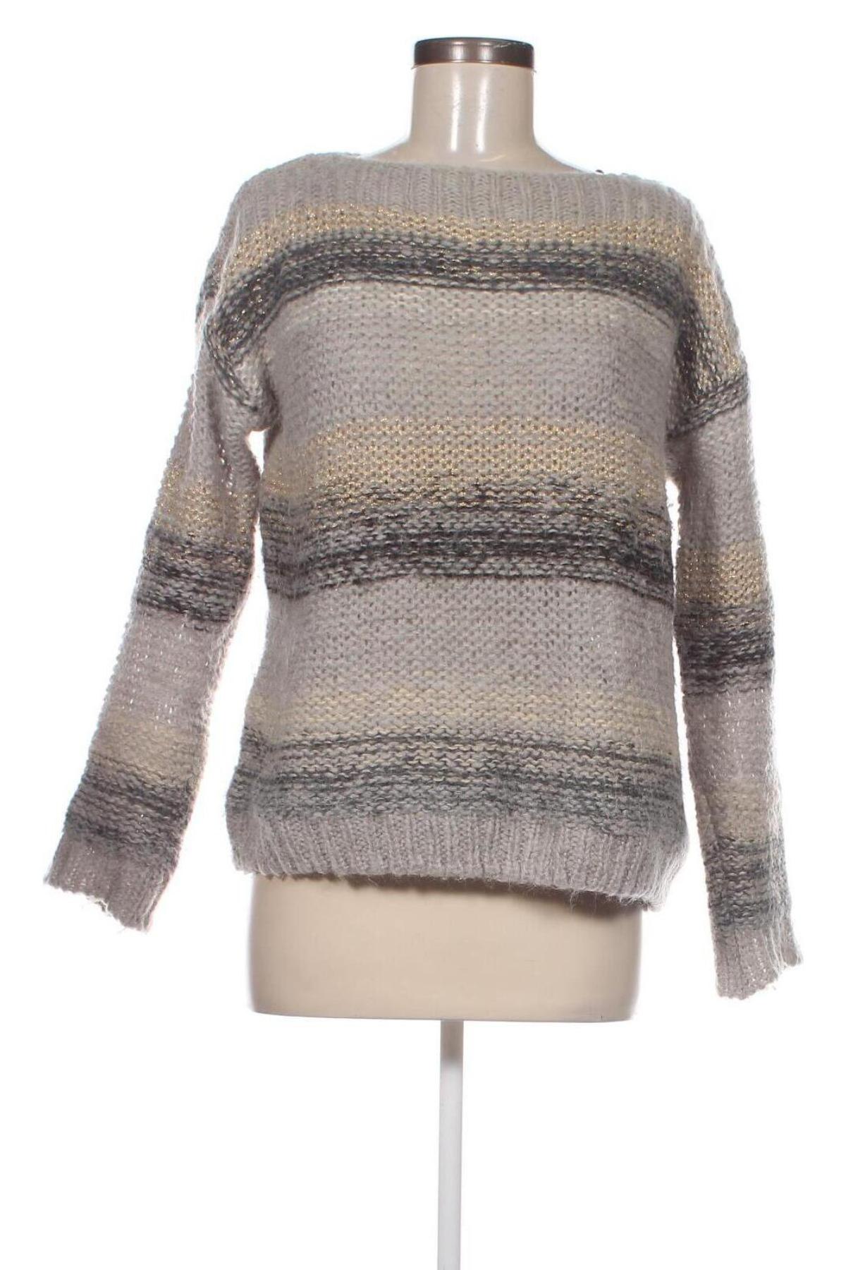 Дамски пуловер Numph, Размер M, Цвят Сив, Цена 34,72 лв.