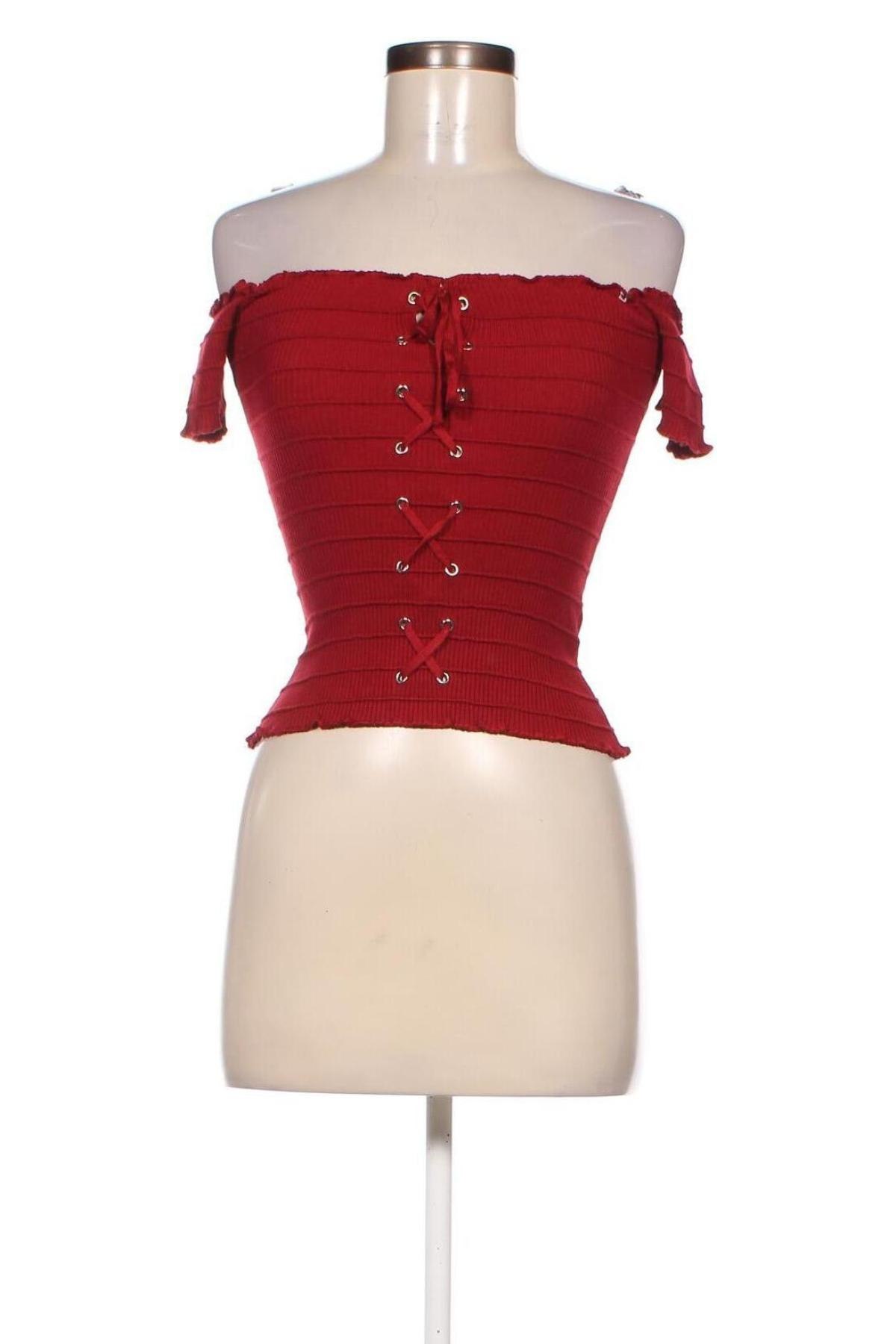 Pulover de femei ONLY, Mărime XS, Culoare Roșu, Preț 13,32 Lei
