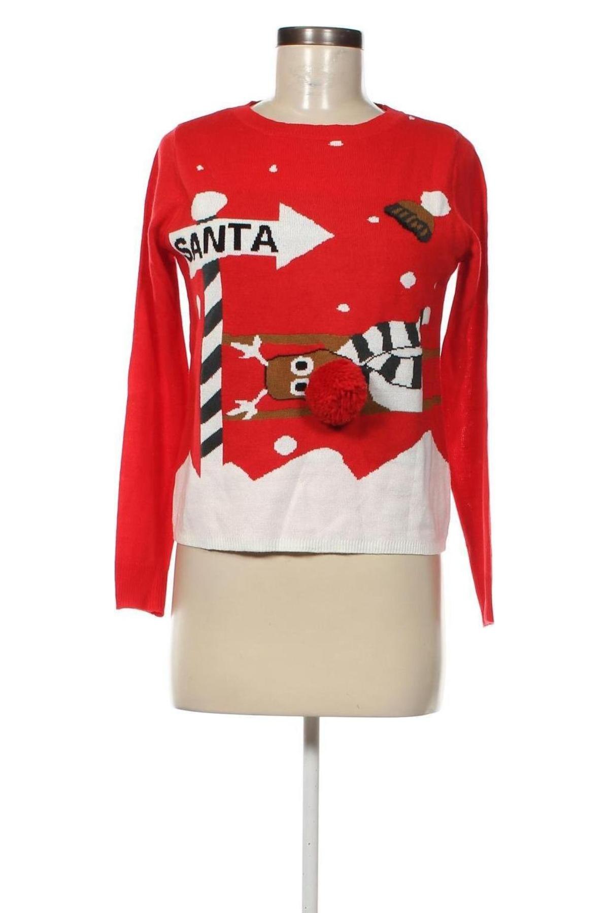 Γυναικείο πουλόβερ ONLY, Μέγεθος XS, Χρώμα Κόκκινο, Τιμή 7,68 €