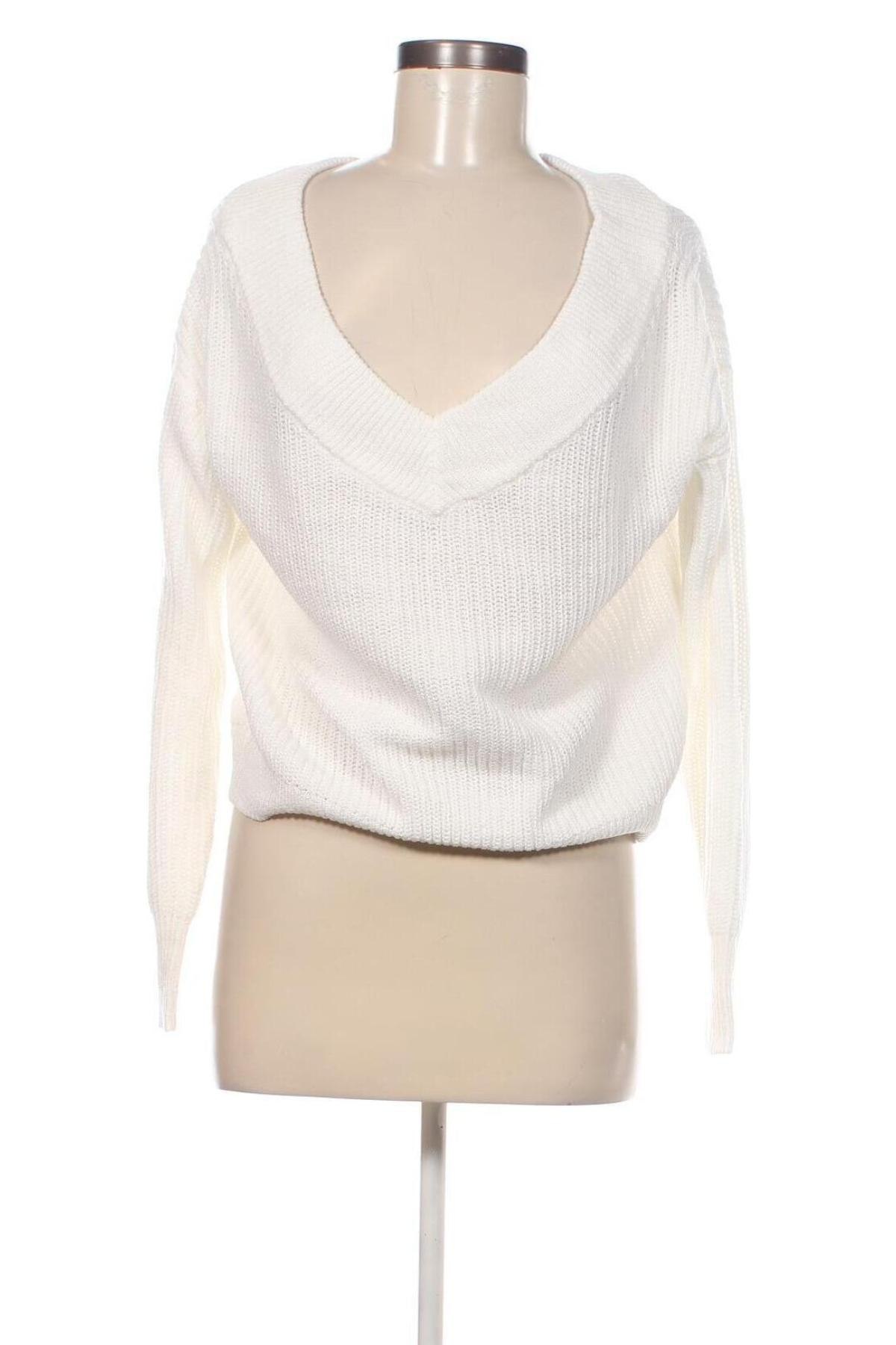 Γυναικείο πουλόβερ ONLY, Μέγεθος S, Χρώμα Λευκό, Τιμή 8,68 €