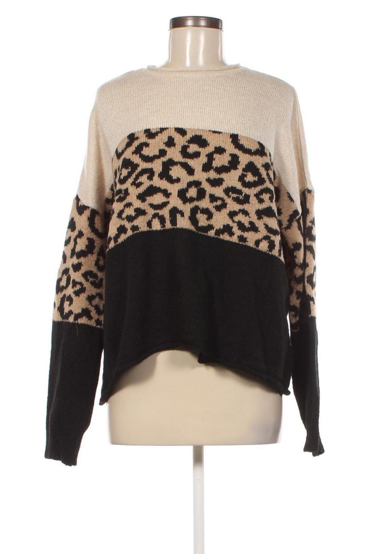Γυναικείο πουλόβερ ONLY, Μέγεθος L, Χρώμα Πολύχρωμο, Τιμή 8,18 €