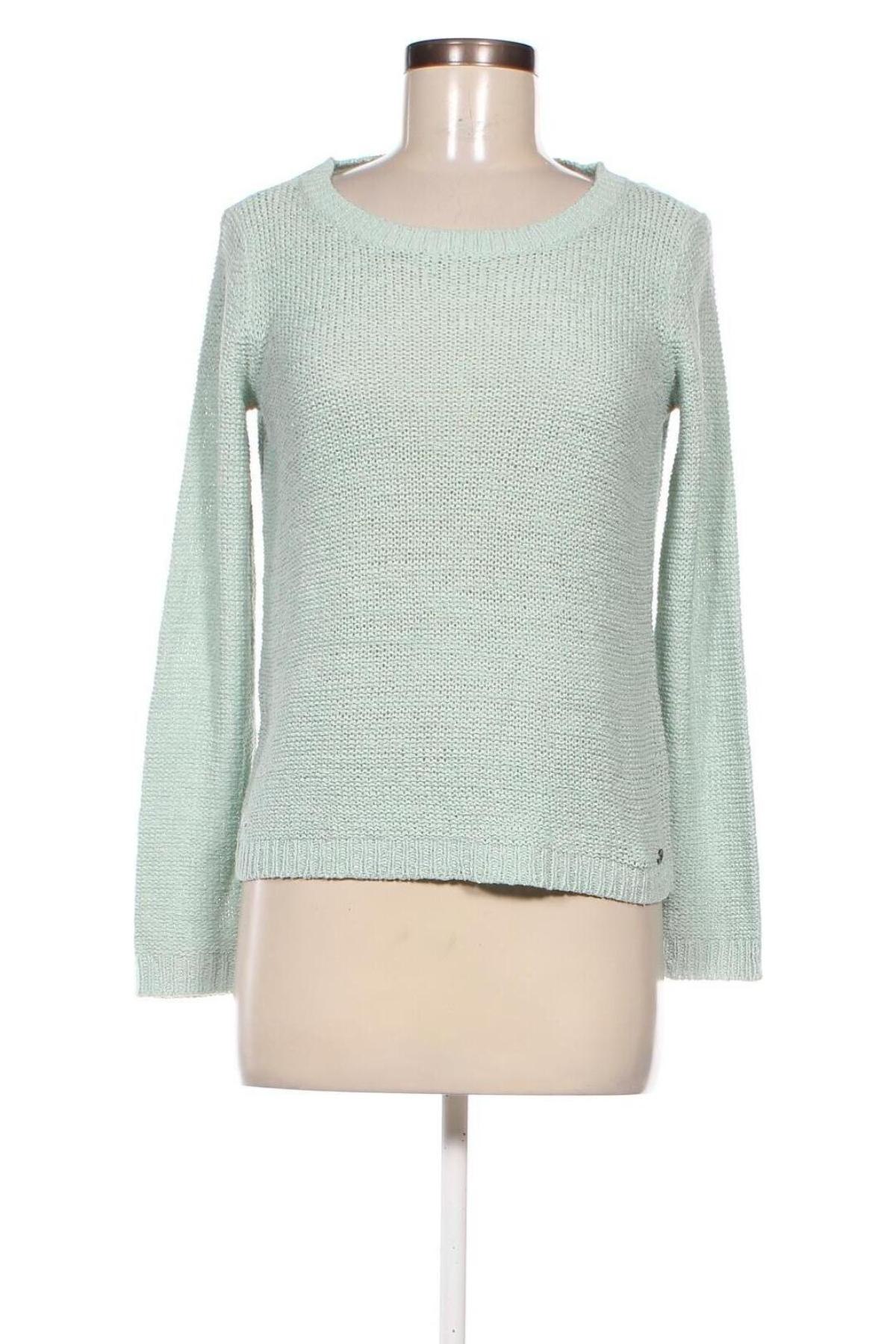 Дамски пуловер ONLY, Размер S, Цвят Зелен, Цена 13,23 лв.
